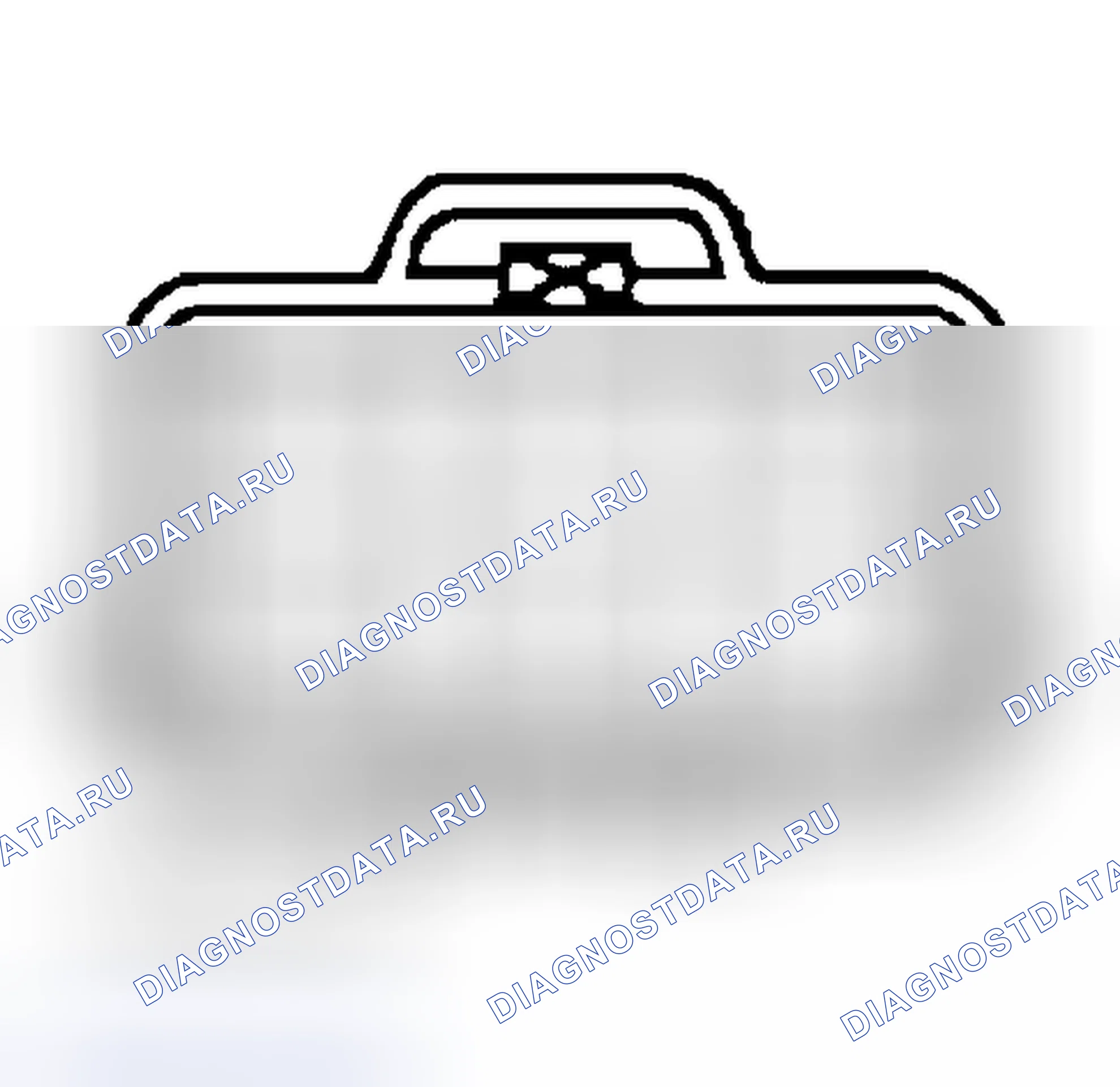 Рис. 35: Диагностическая процедура. Mazda Protege BJ