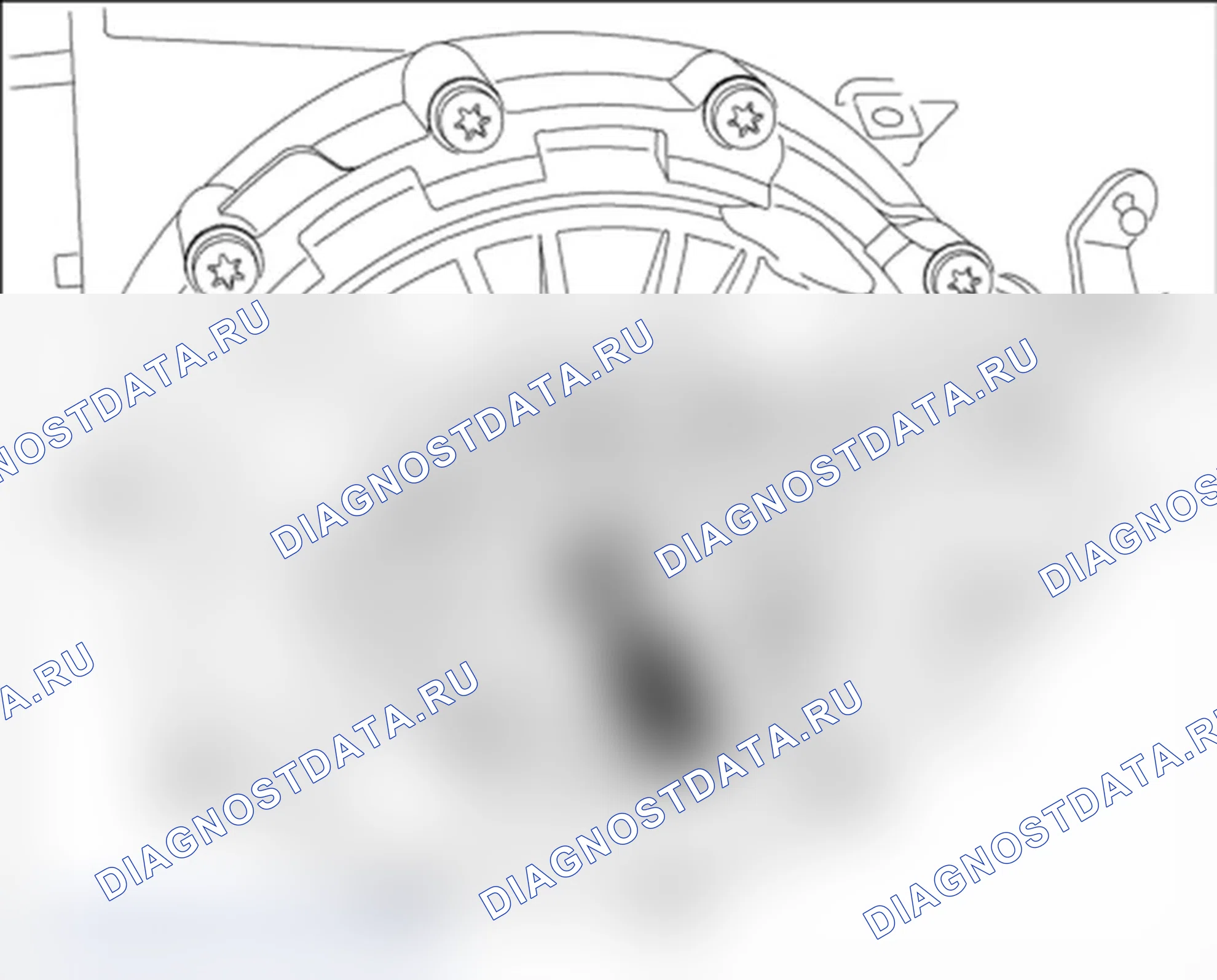 Рис. 58: Установка короткого фланца полувала. Porsche 911 GT3 997