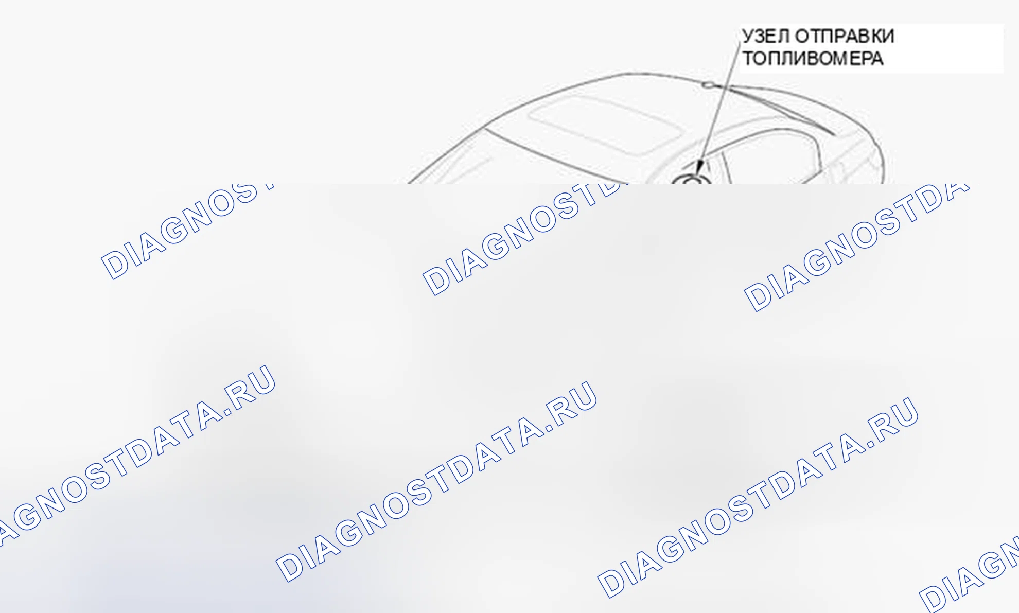 Рис. 122: Указатель расположения компонентов. Honda Accord VIII