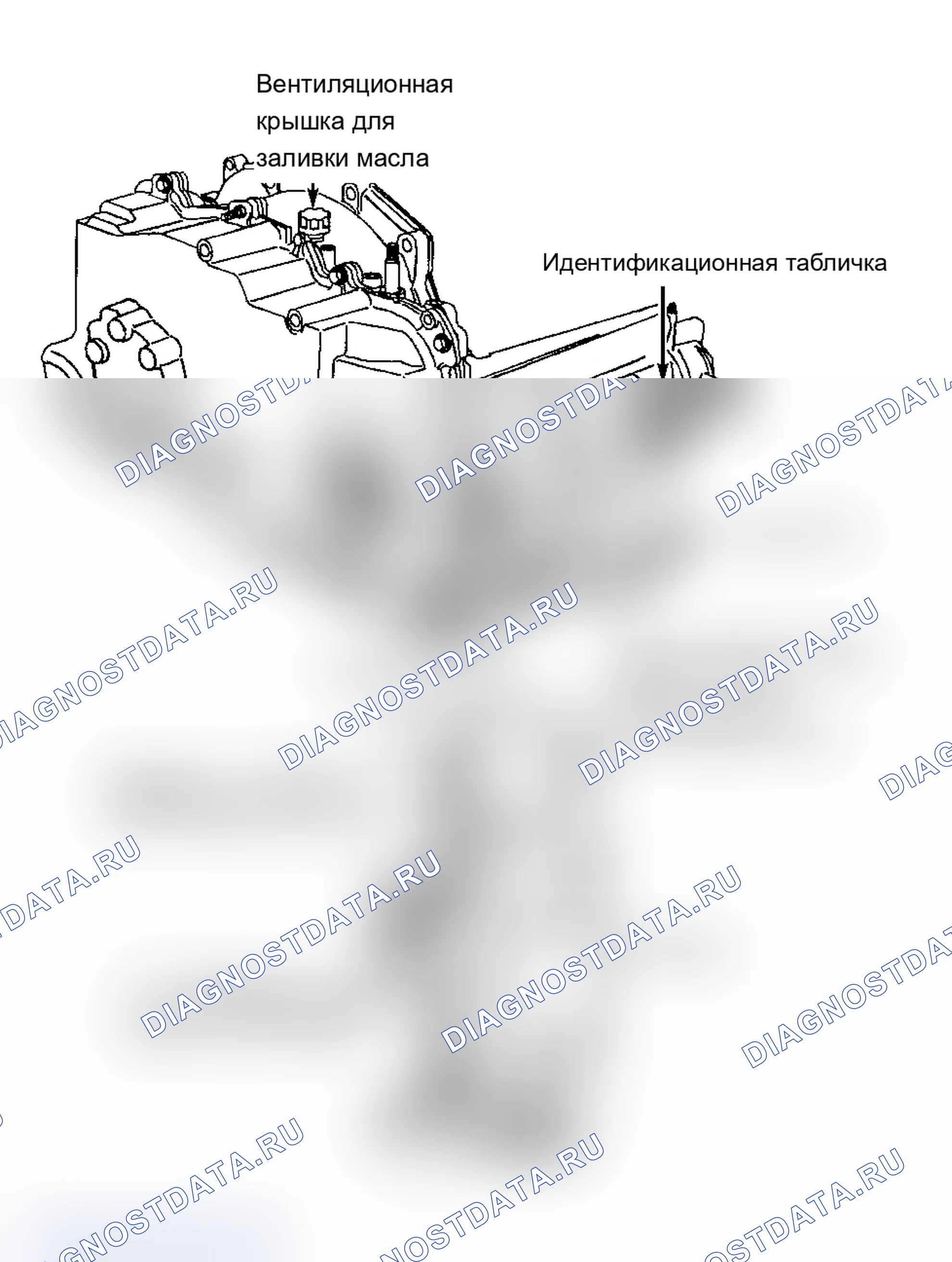 Рис. 1: ИДЕНТИФИКАЦИЯ. Pontiac Grand AM V