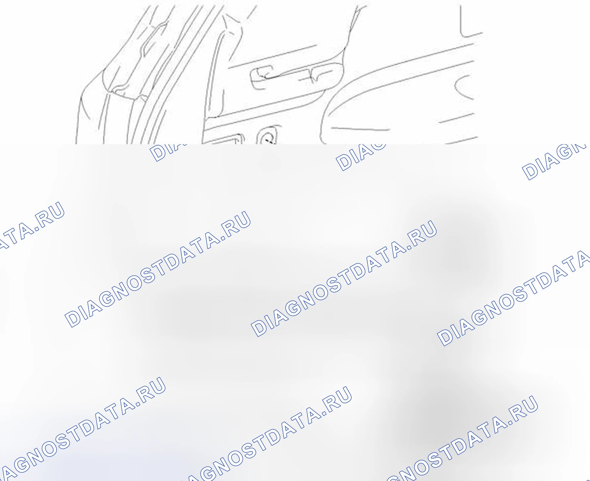 Рис. 1748: ИЛЛЮСТРАЦИЯ. Toyota Highlander II рестайлинг