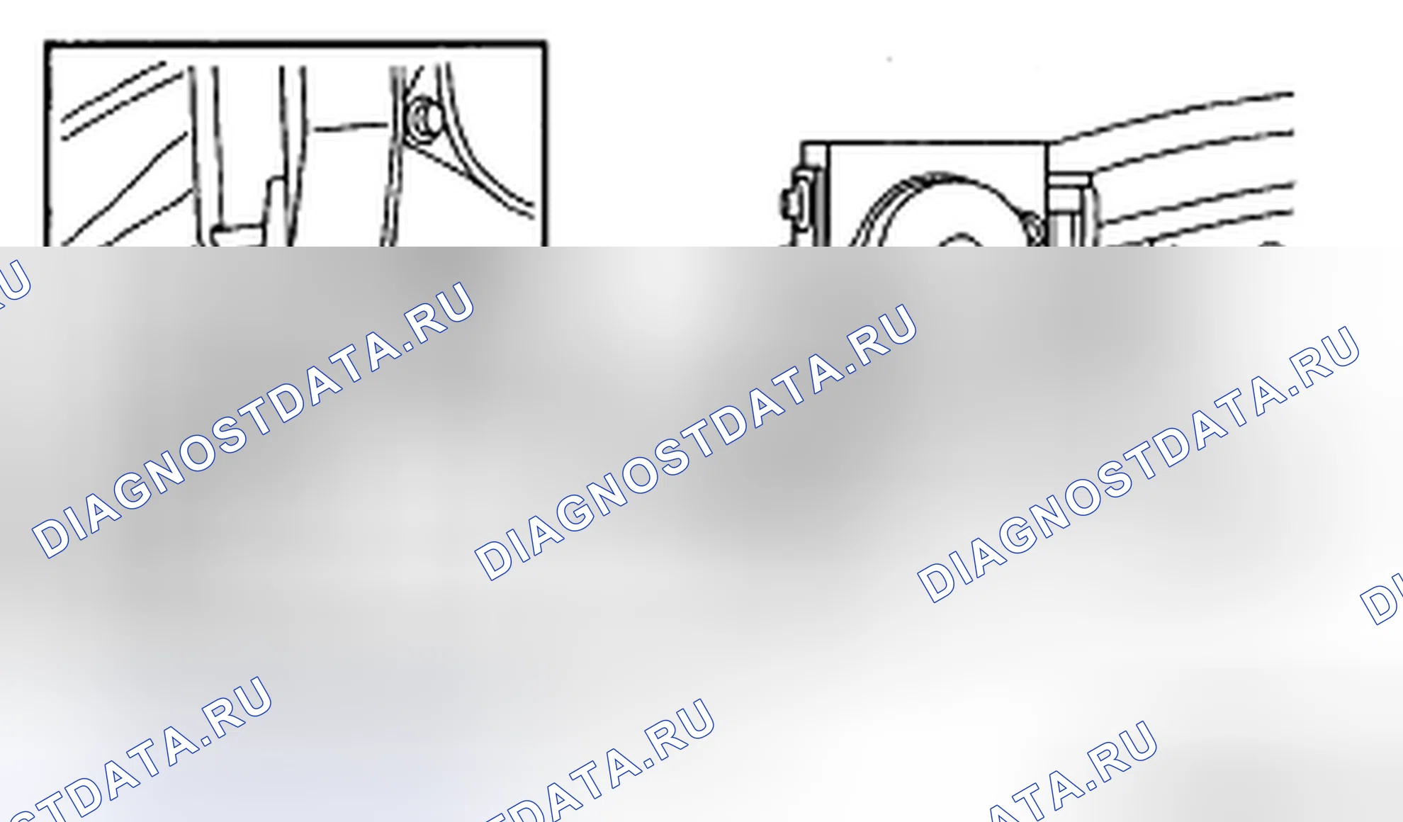 Рис. 29: Примечание по установке компонентов DSC / RSC Hu / CM. Mazda CX-9 I