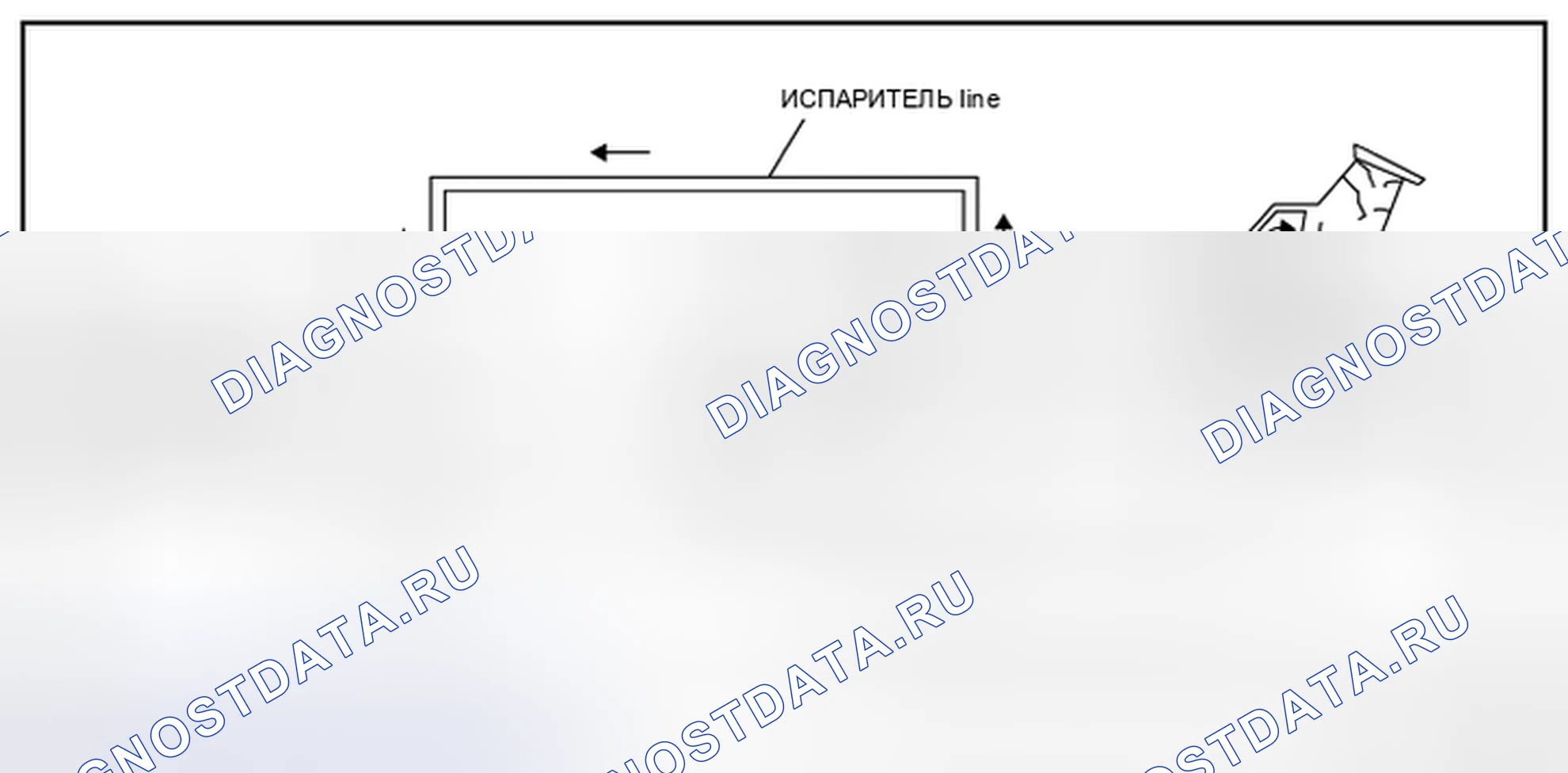Рис. 89: Регенерация паров при перегрузке топлива на борту (ORVR). Infiniti Q70 I рестайлинг
