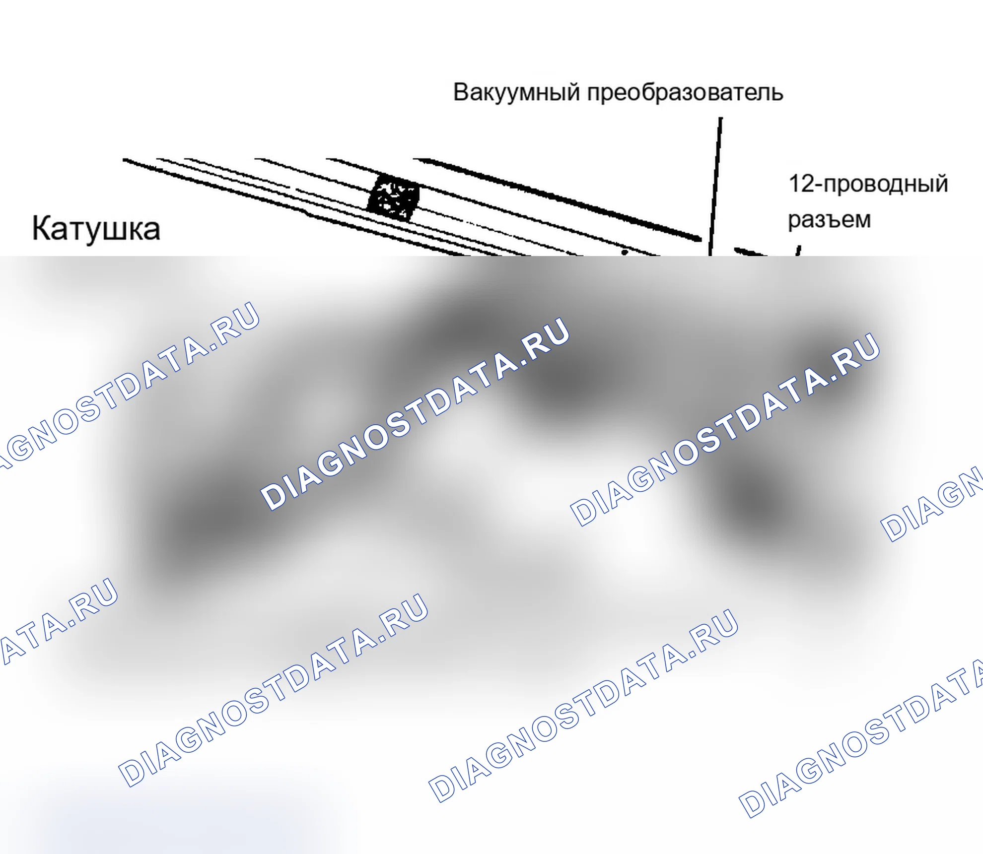Рис. 5: Расположение компонентов (5 из 12). Chrysler LeBaron II