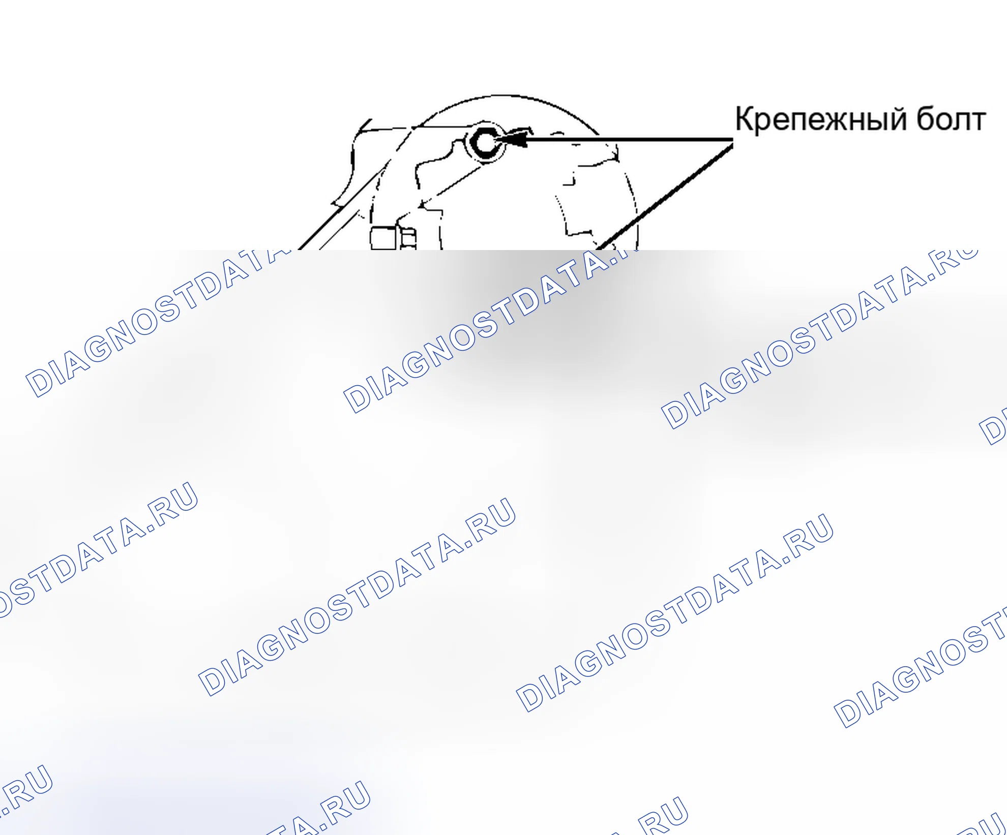 Рис. 437: < < B > > СНЯТИЕ ПРИВОДНОГО РЕМНЯ. Mitsubishi Lancer IX рестайлинг