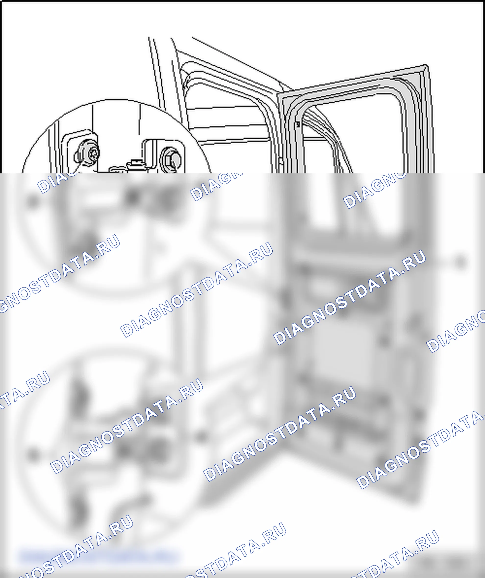 Дверь кабины. Volkswagen Crafter I
