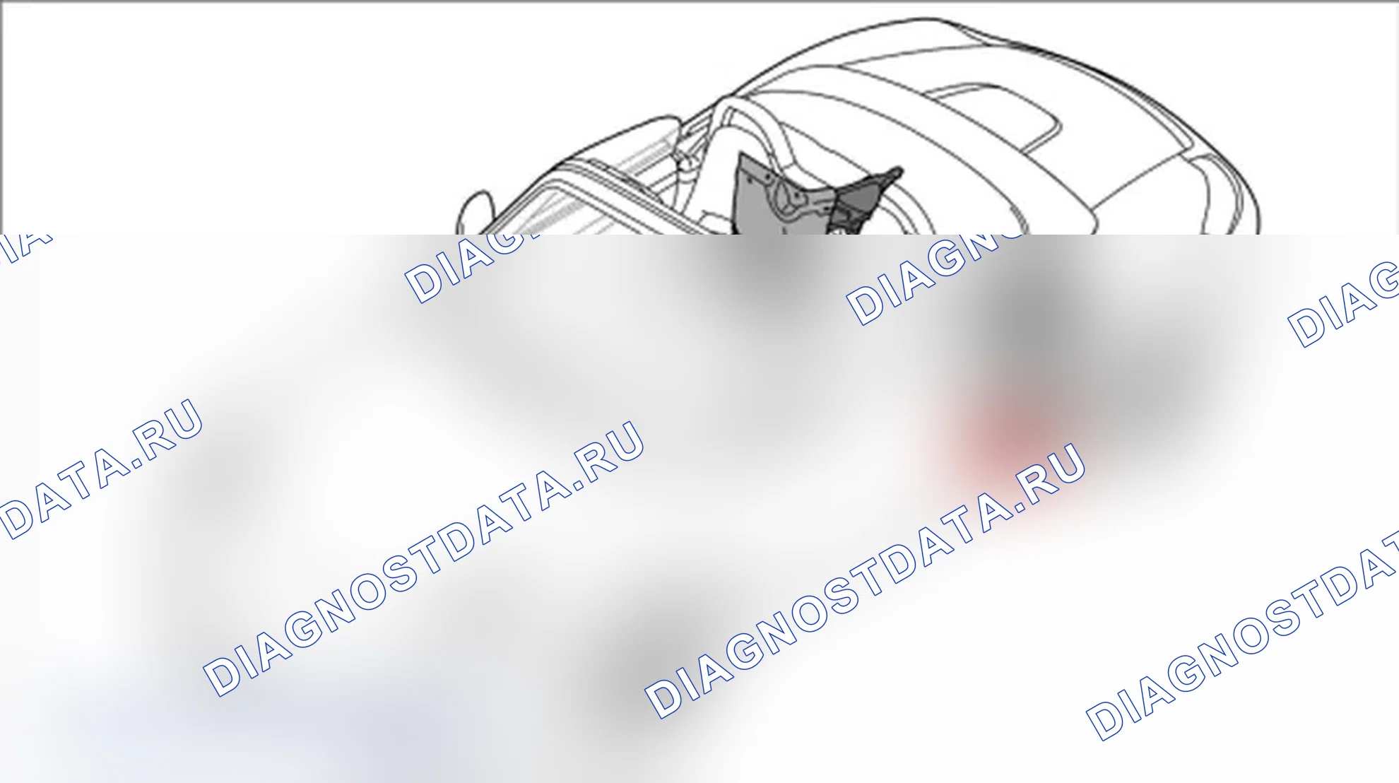 Рис. 135: Снятие облицовки бокового сечения. Porsche Cayman S 987