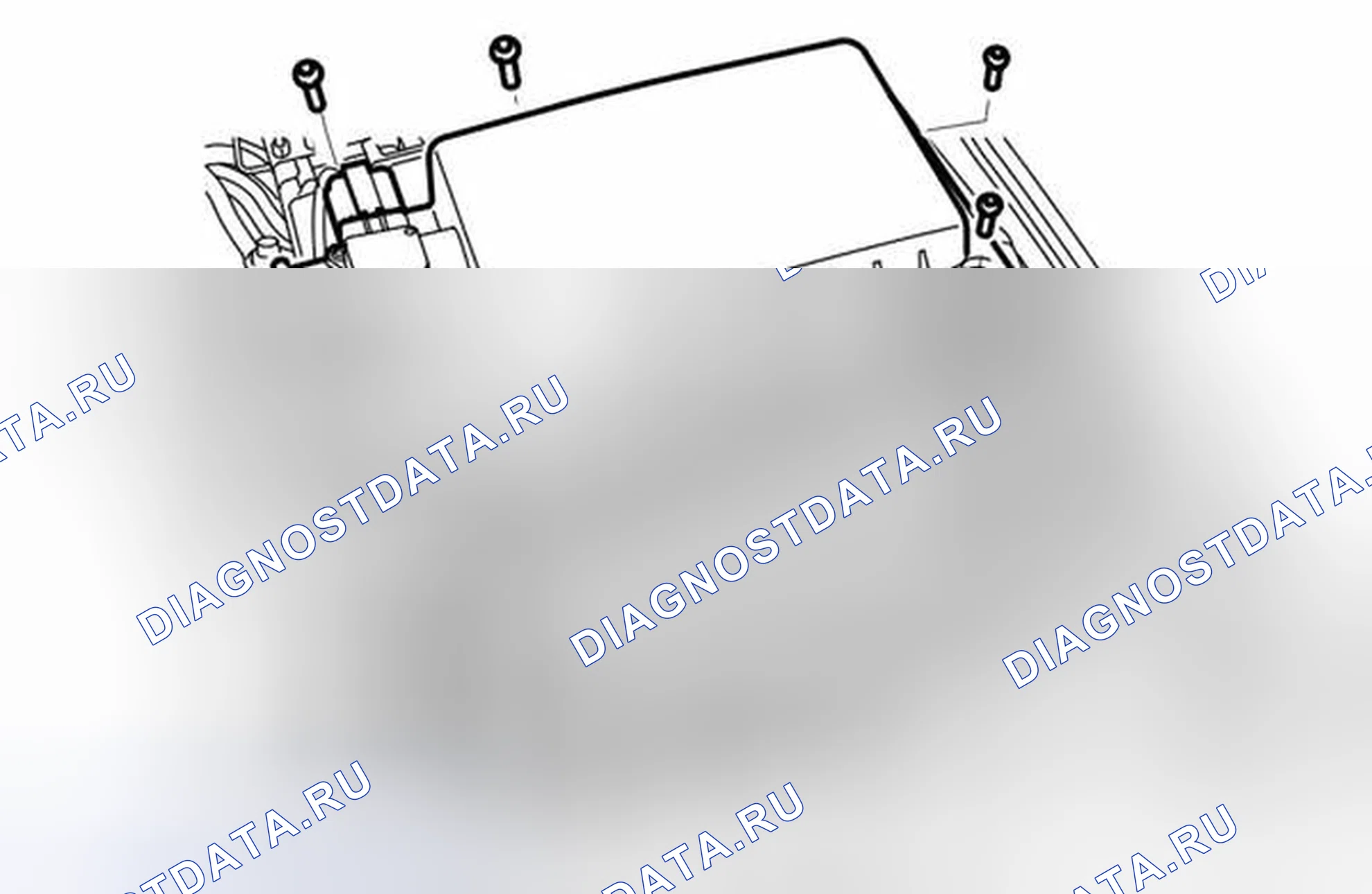 Рис. 1: ДЕМОНТАЖ. Land Rover Range Rover L322