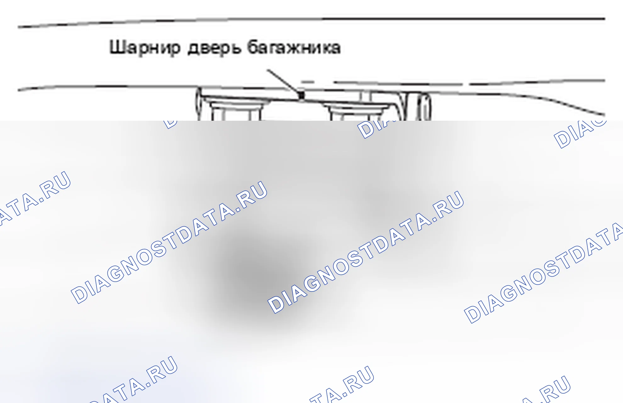 Рис. 54: РЕГУЛИРОВКА ЗАЗОРА МЕЖДУ ЗАТВОРОМ И КУЗОВОМ. Honda Domani MB