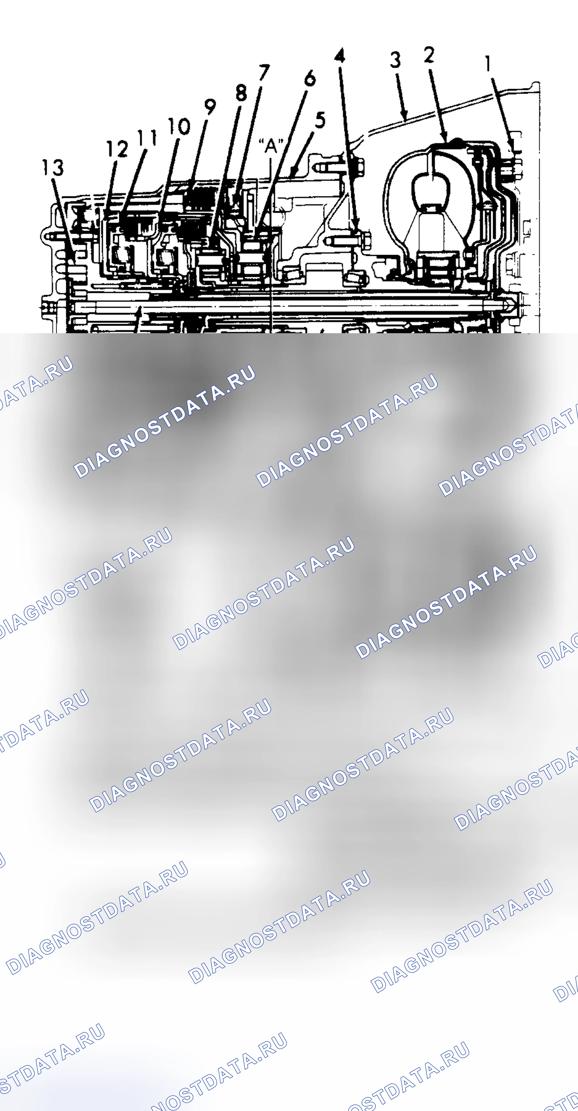 Рис. 3: ОПИСАНИЕ автоматической трансмиссии (акпп). Nissan Sentra B13