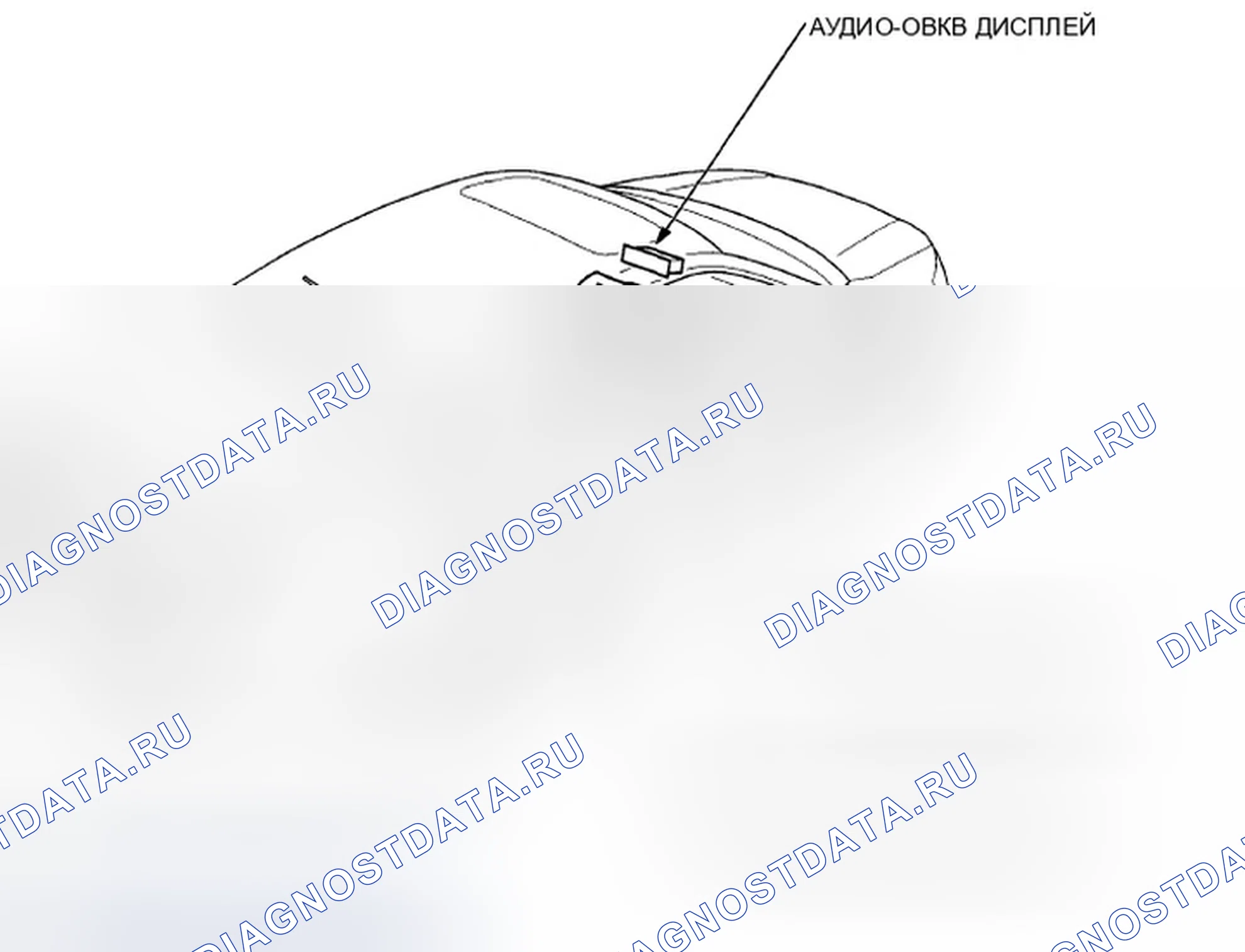 Рис. 195: Указатель расположения компонентов. Honda Crosstour I