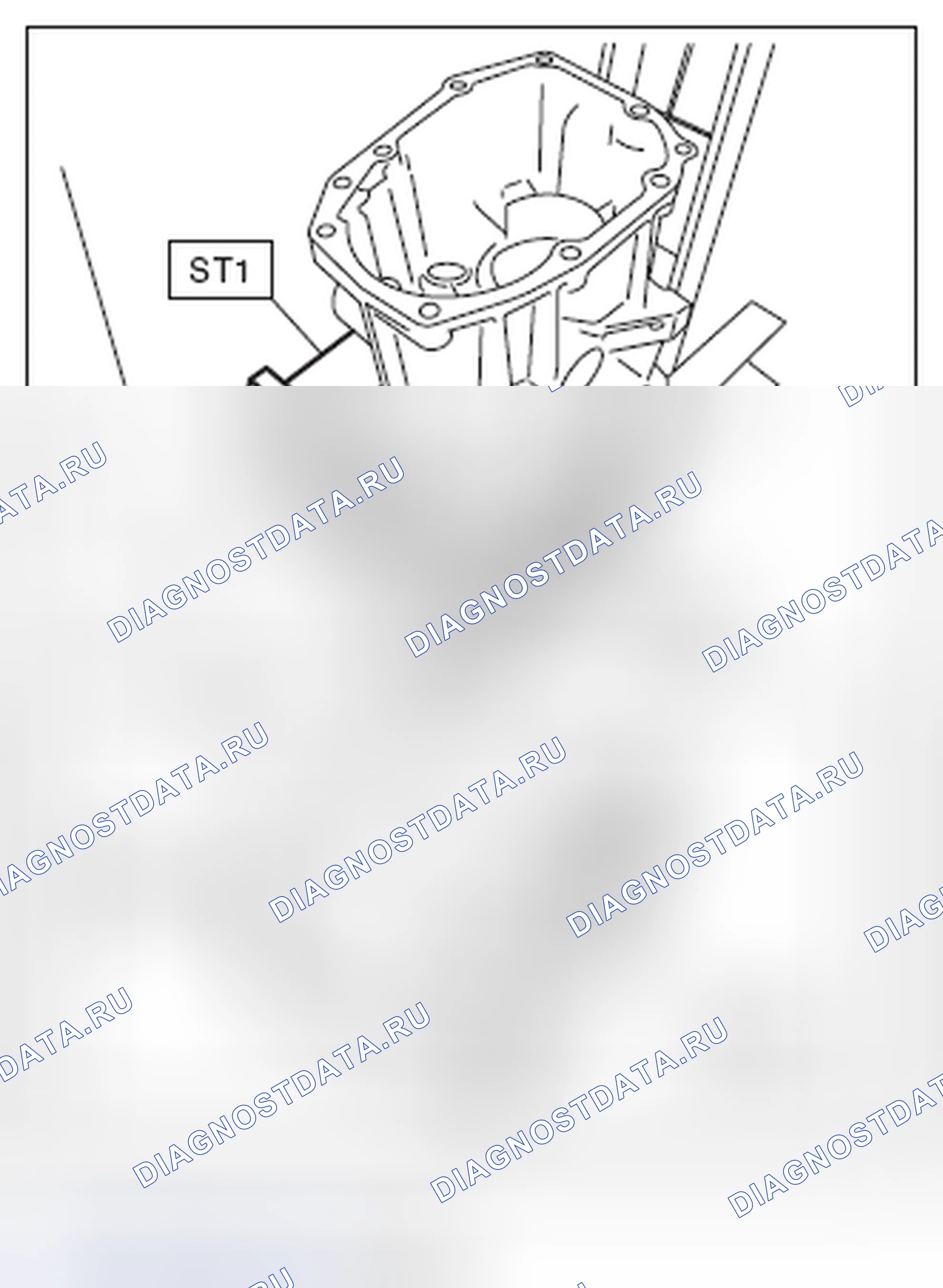 Рис. 365: РАЗДАТОЧНАЯ КОРОБКА. Subaru Impreza GK