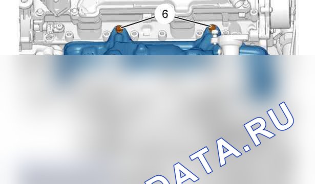 Снятие - Установка: турбокомпрессор — b1hg06ud. Peugeot 206 Plus I