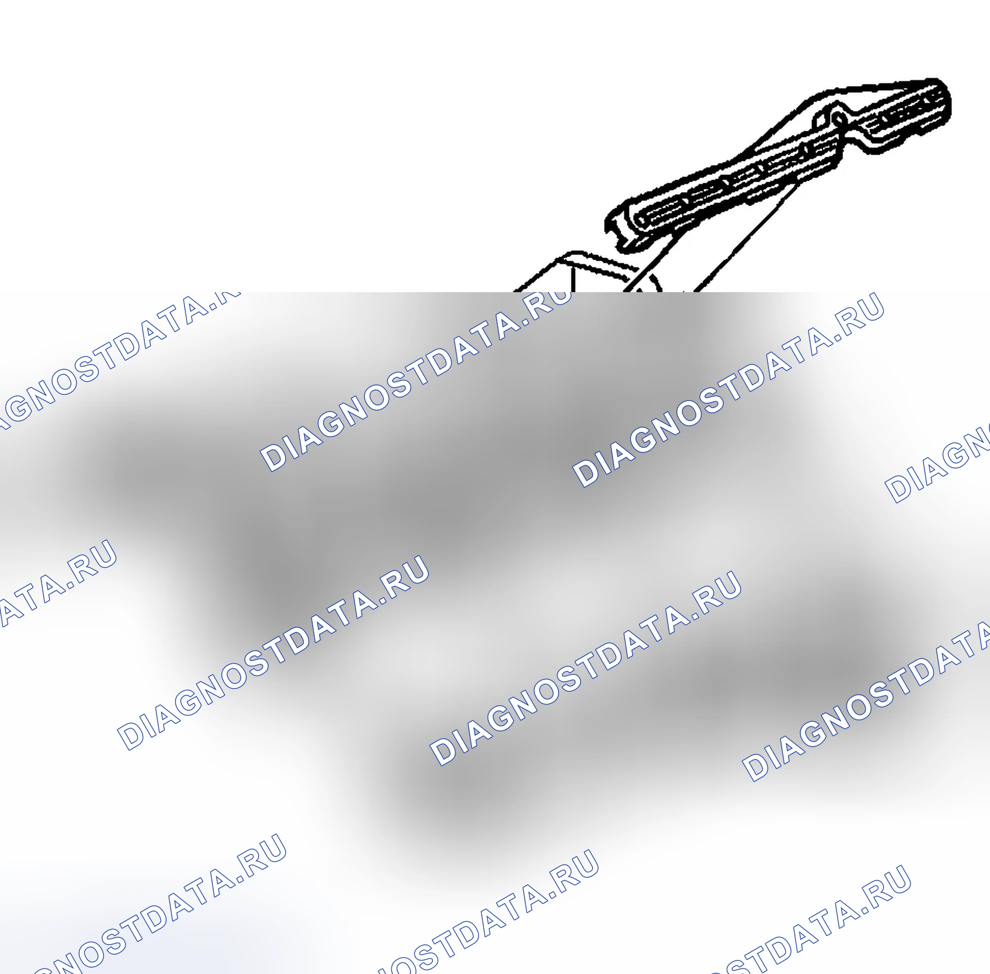 Рис. 499: Демонтаж подъемника клапана. Chevrolet Chevy Express H2500 