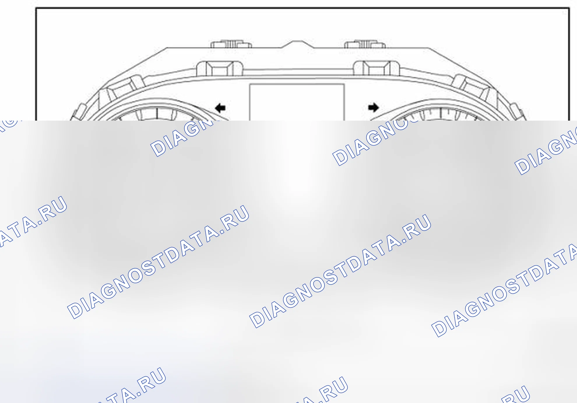 Рис. 18: КОМПОНОВКА КОМБИНИРОВАННОГО ИЗМЕРИТЕЛЯ. Nissan Rogue II