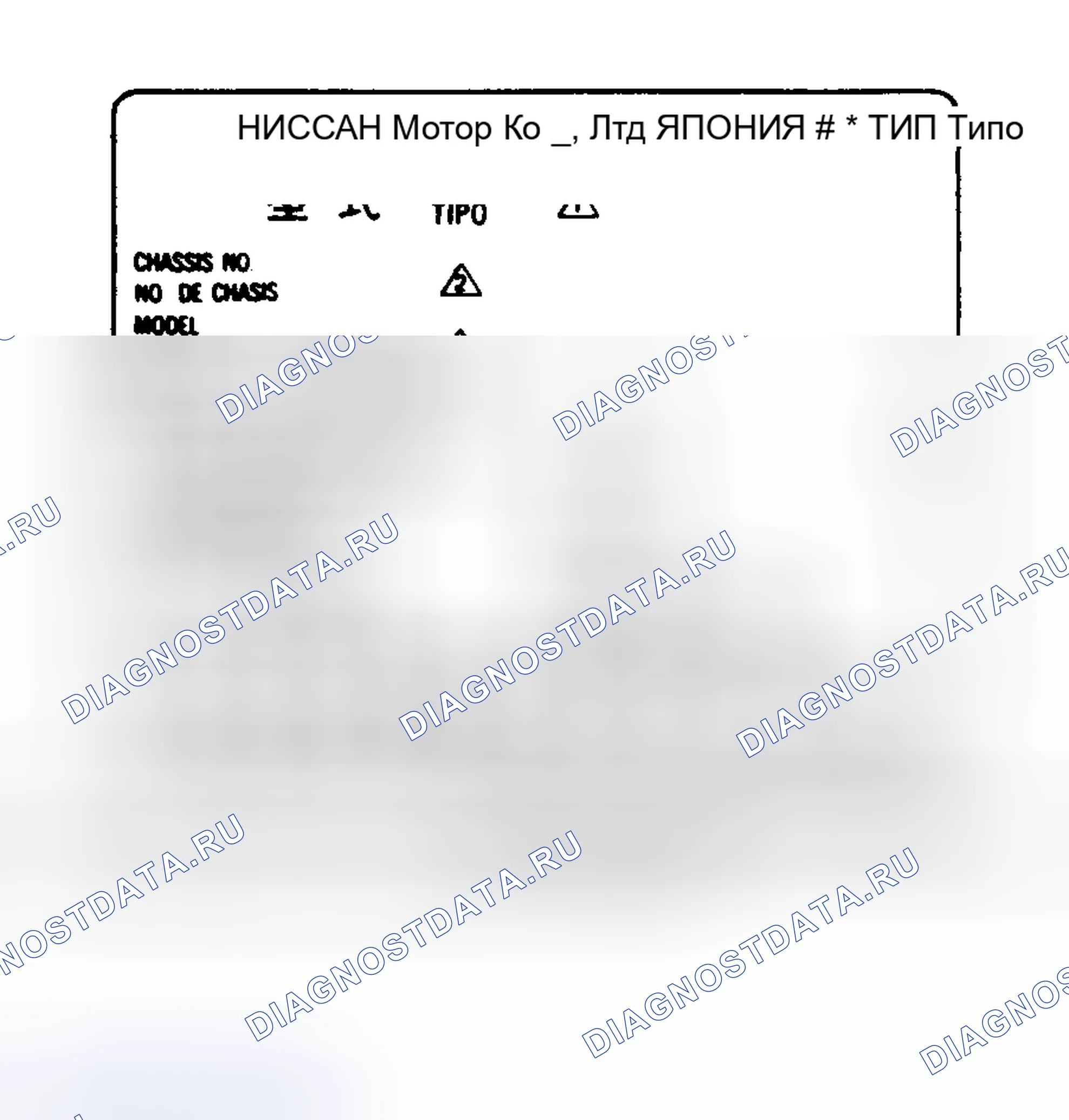 Рис. 20: ИДЕНТИФИКАЦИЯ. Honda Legend I