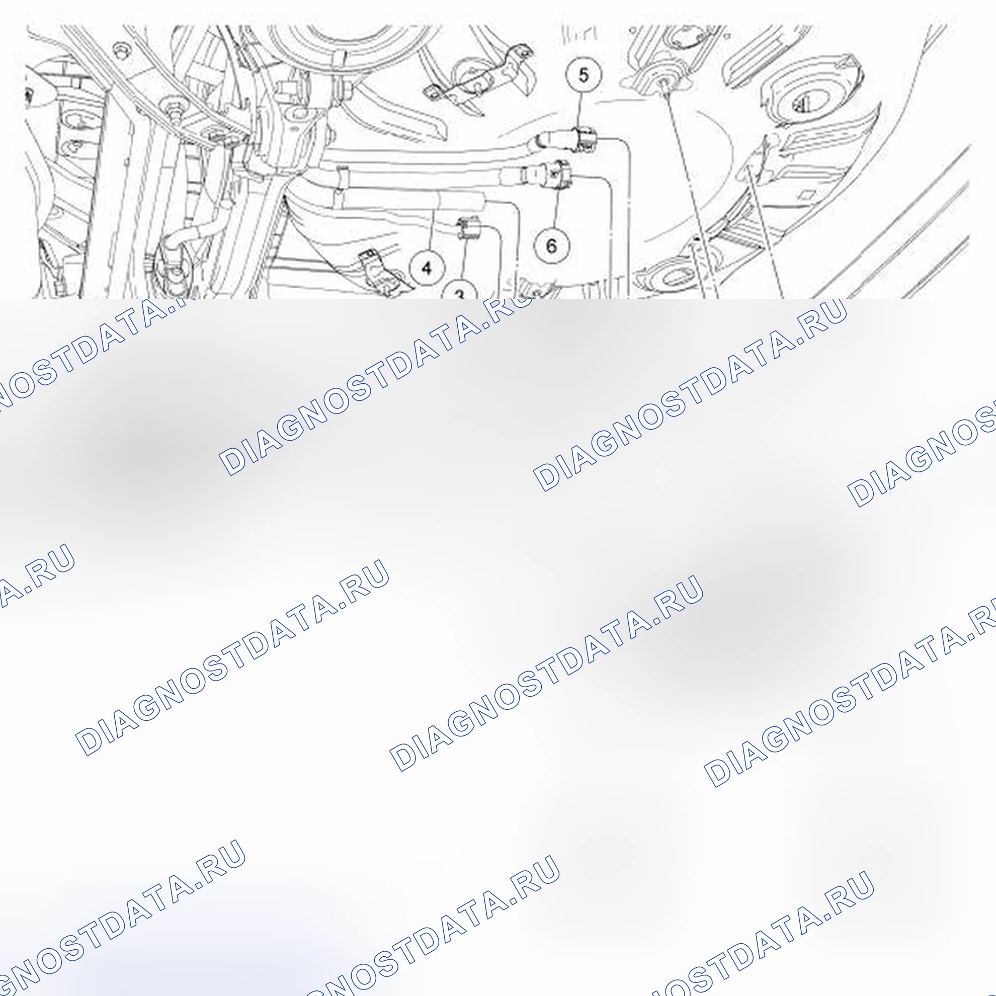 Рис. 4: Канистра для испарительных выбросов. Hyundai Lafesta I