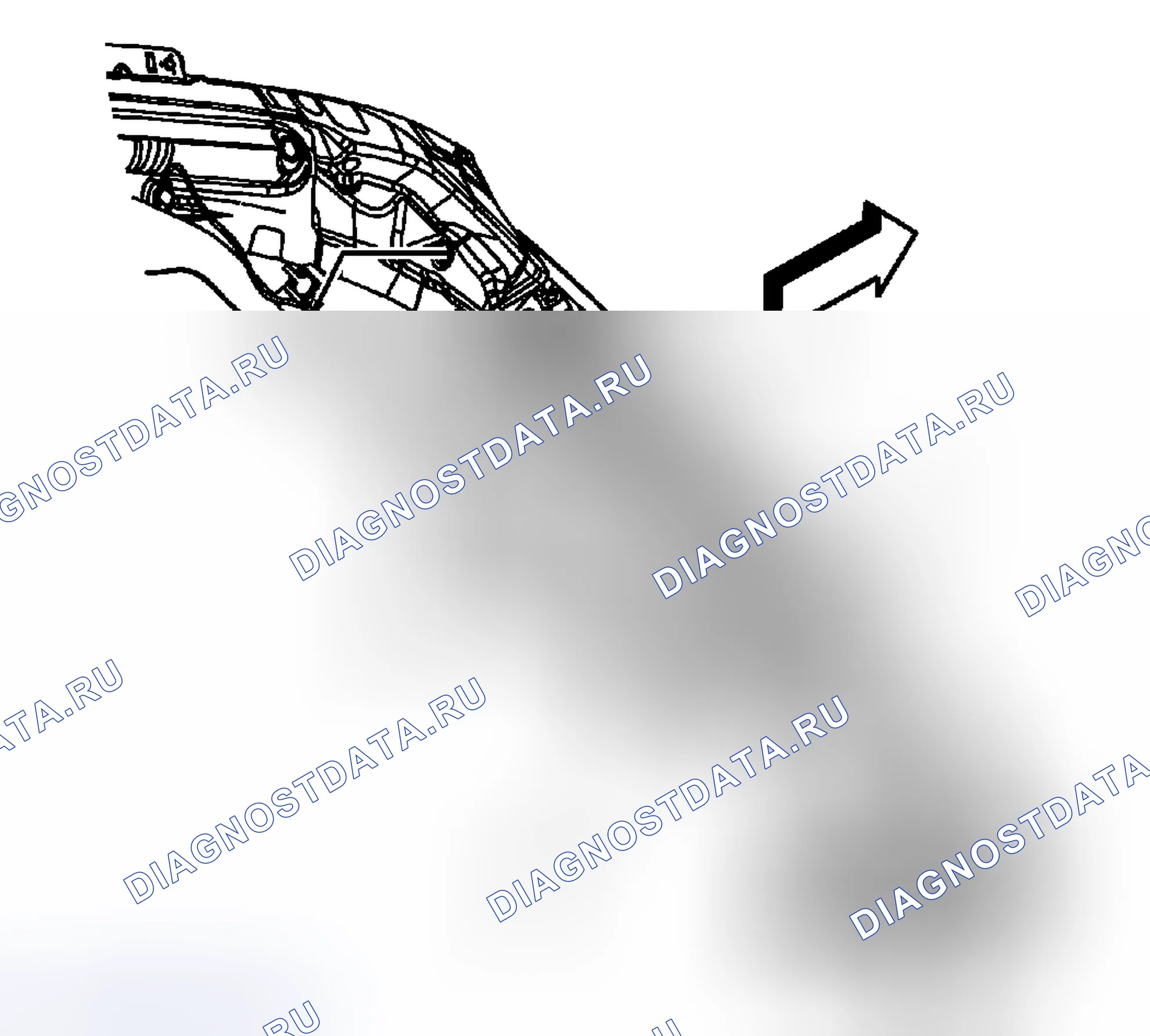 Рис. 41: Порядок демонтажа. Saab 9-7X I