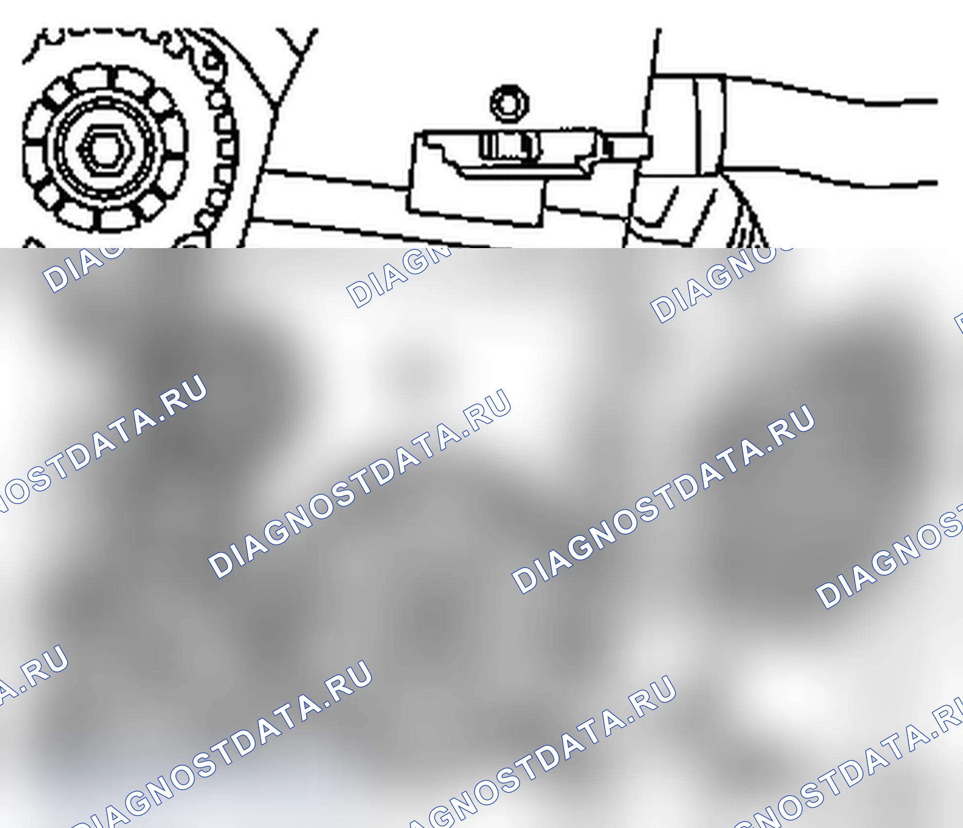 Демонтаж и установка натяжного устройства поликлинового ремня. Opel Astra G