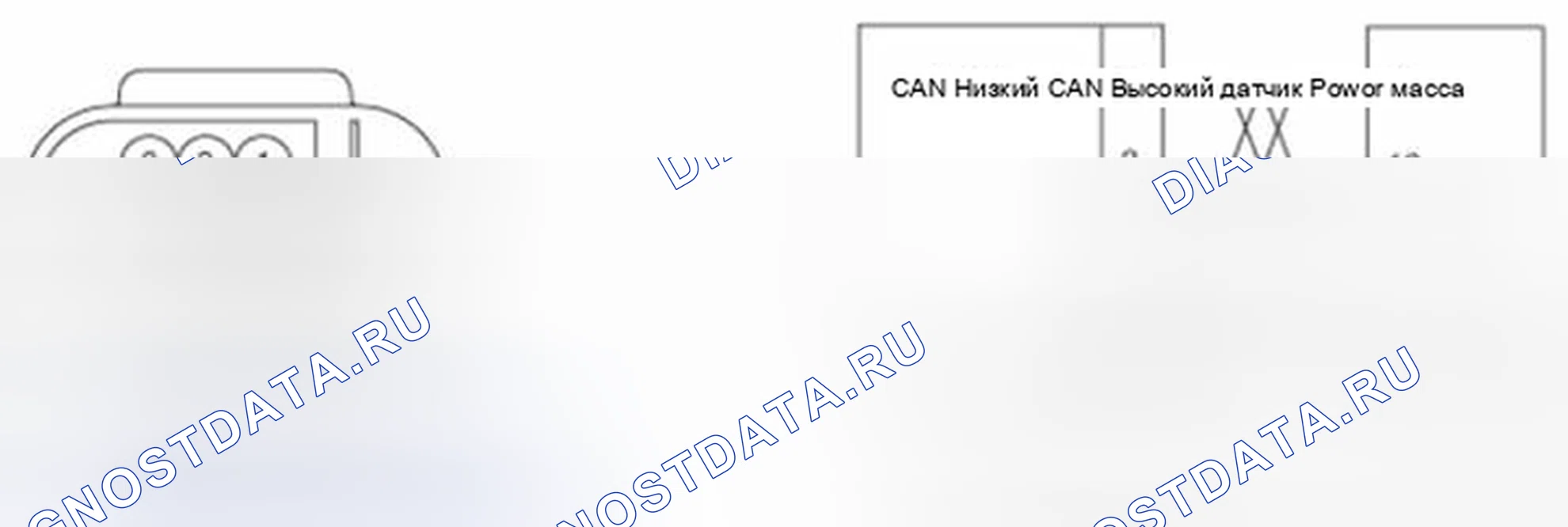 Рис. 1: Внешняя схема. Geely SC7 I