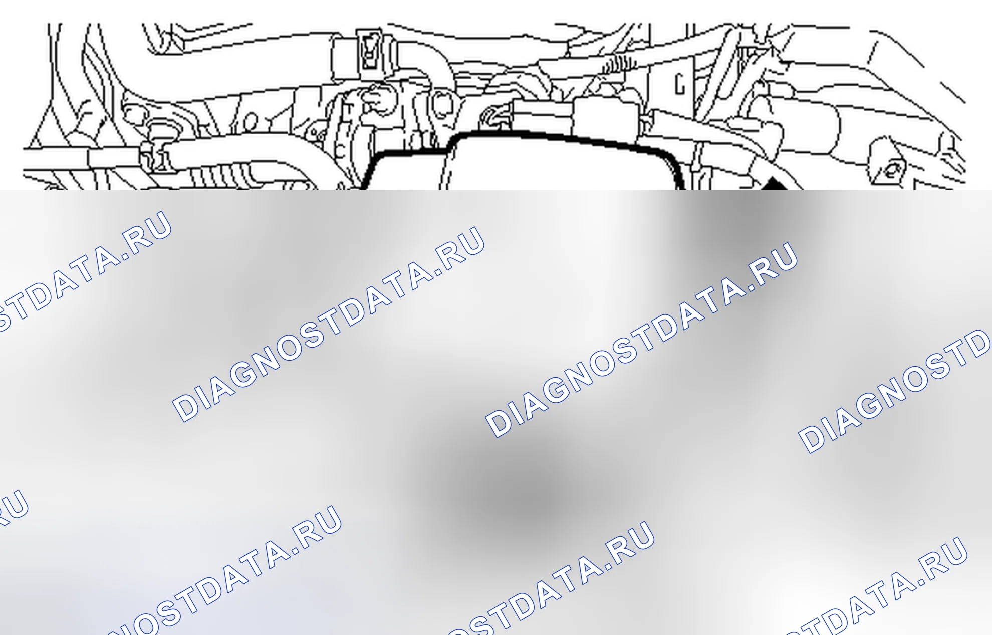 Рис. 76: ДЕМОНТАЖ. Toyota Highlander II рестайлинг