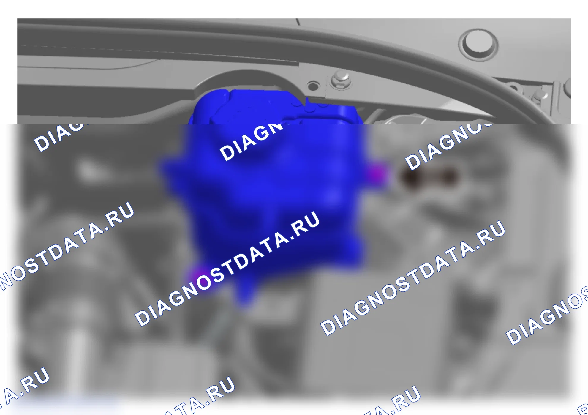 Как снять и установить расширительный бачок — Wey V8X. Wey V8X I
