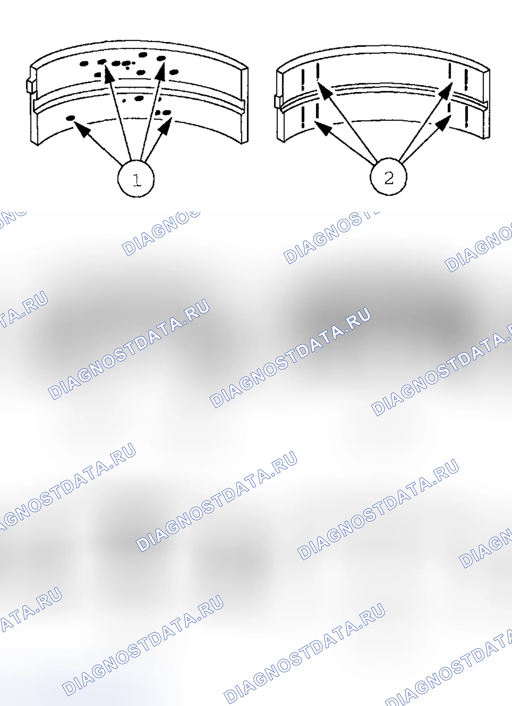 Рис. 3291: Проверка подшипников. Ford Pickup F250 Super Duty I
