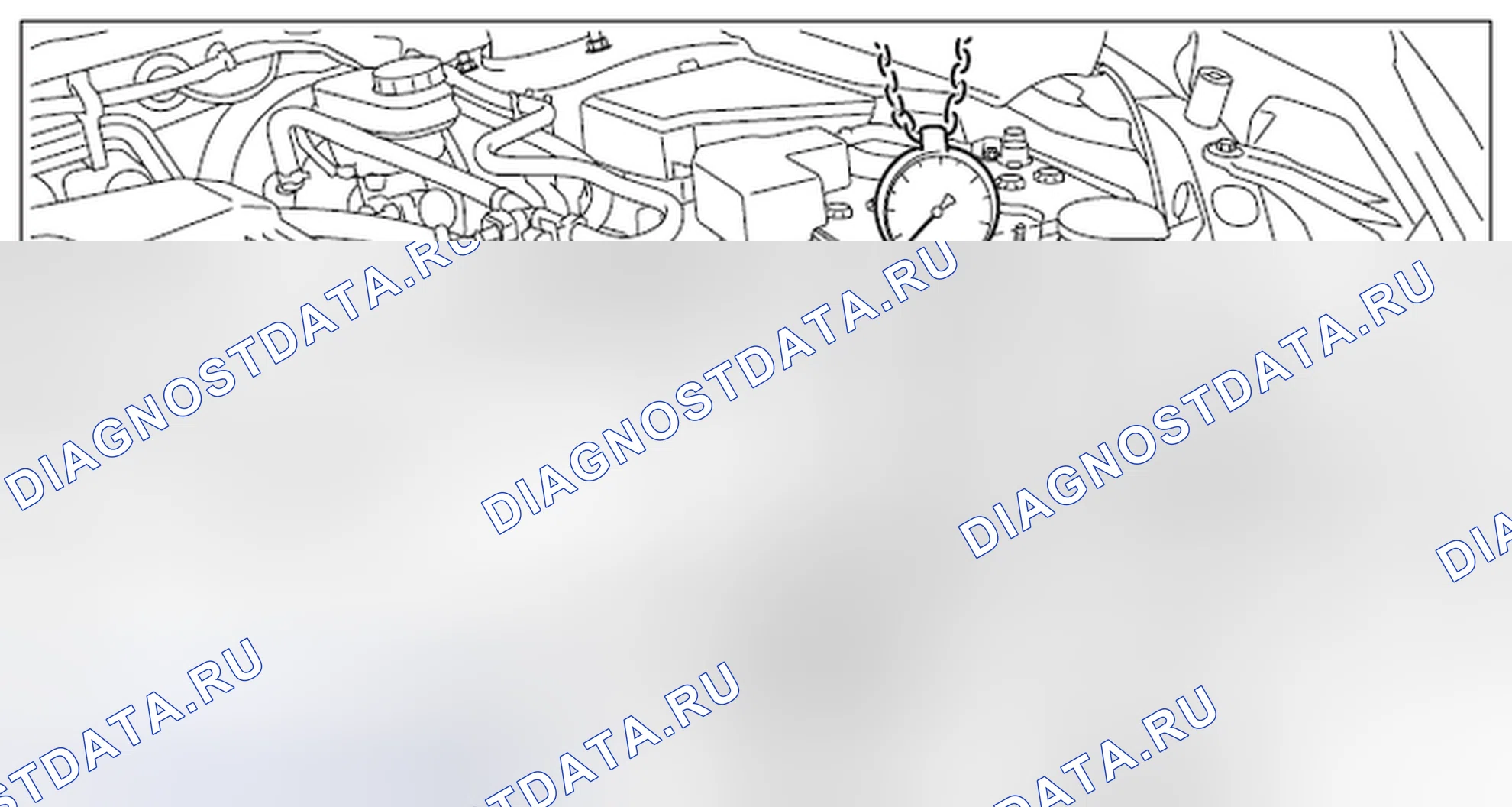Рис. 80: ПРОВЕРКА механической части двигателя. Subaru Forester SJ