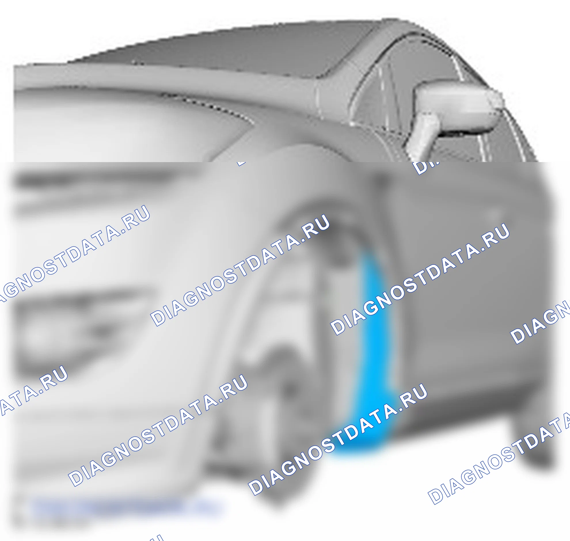 Как снять и установить переднее крыло. Ford Kuga I