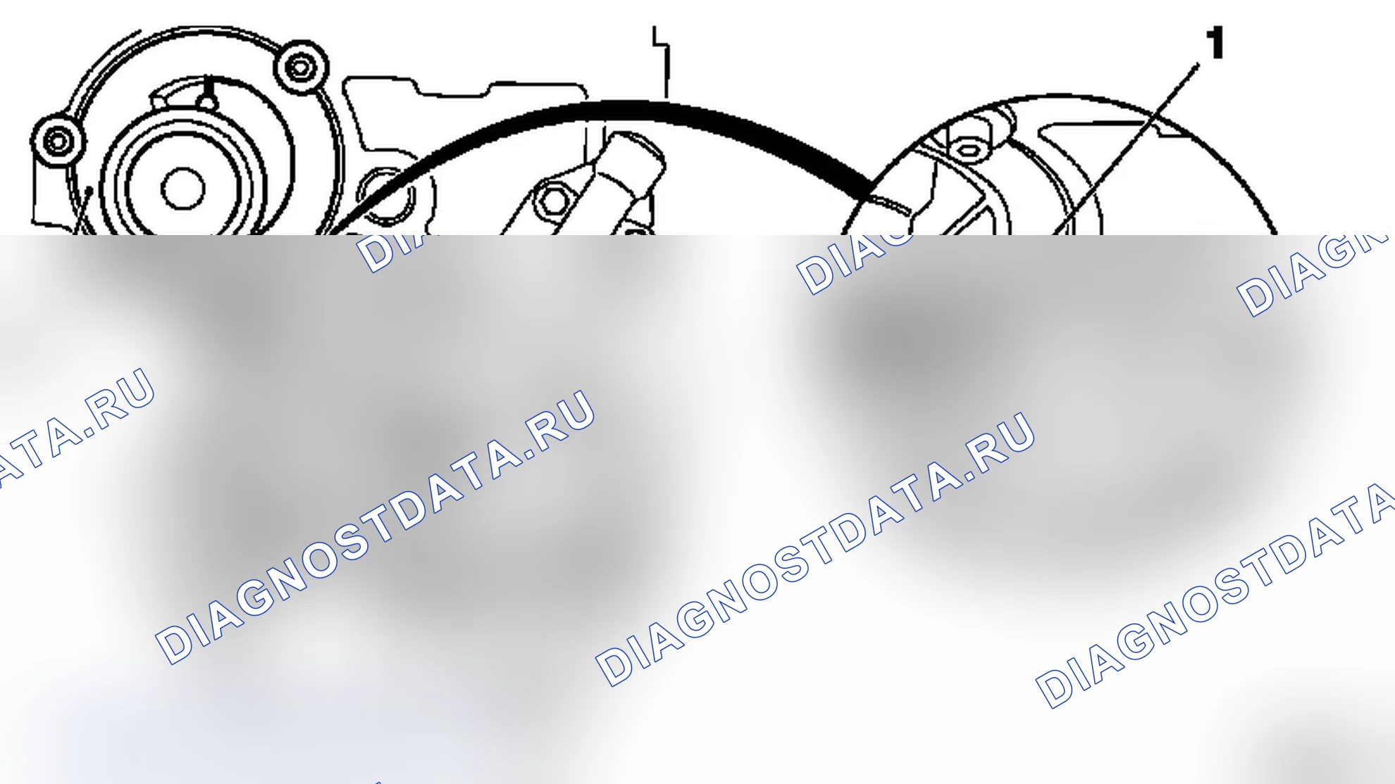 Насос охлаждающей жидкости. Opel Vectra B