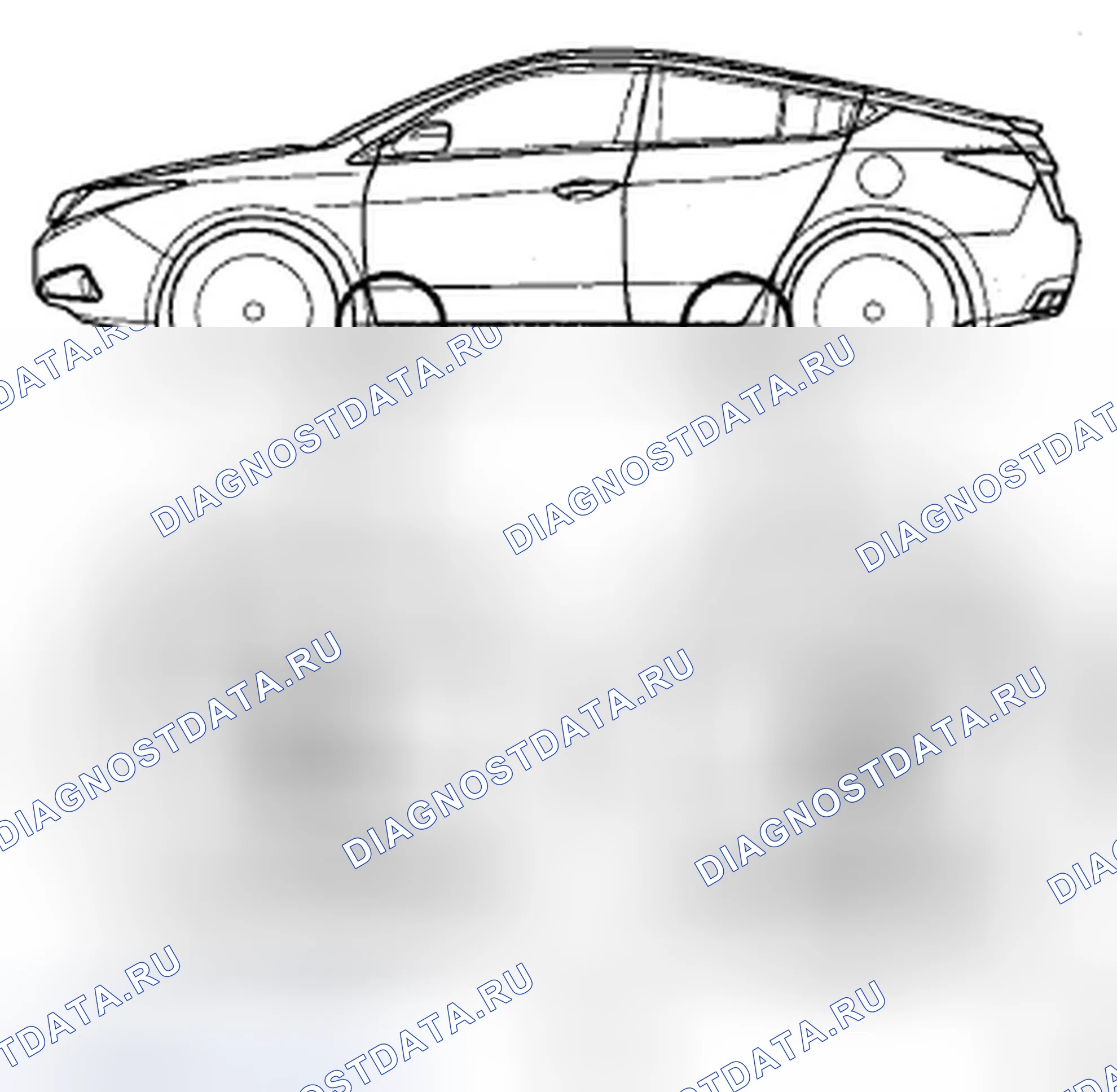 Рис. 29: Подъем транспортного средства. Acura ZDX I