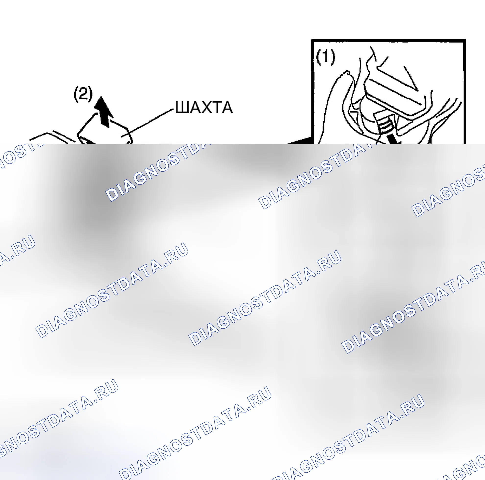 Рис. 8: СНЯТИЕ / УСТАНОВКА ВНУТРЕННЕЙ РУЧКИ. Honda CR-V III рестайлинг