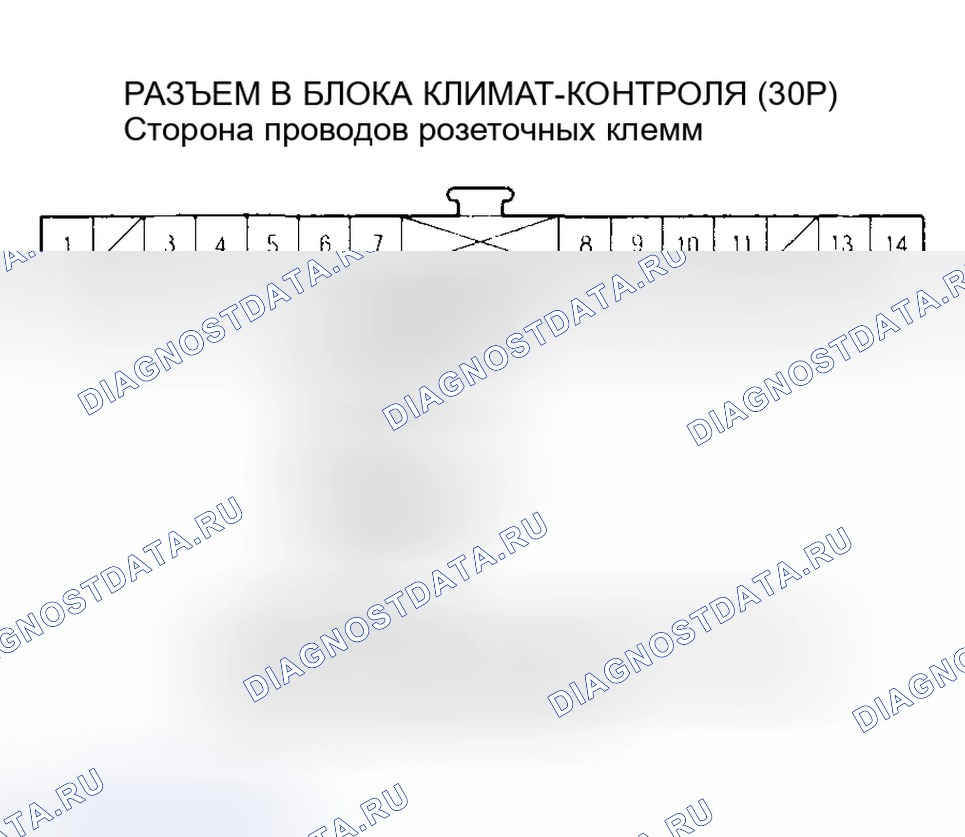 Рис. 29: Индикатор расшифровка кода ошибки E: открыт в цепи датчика солнечного света. Honda Pilot I