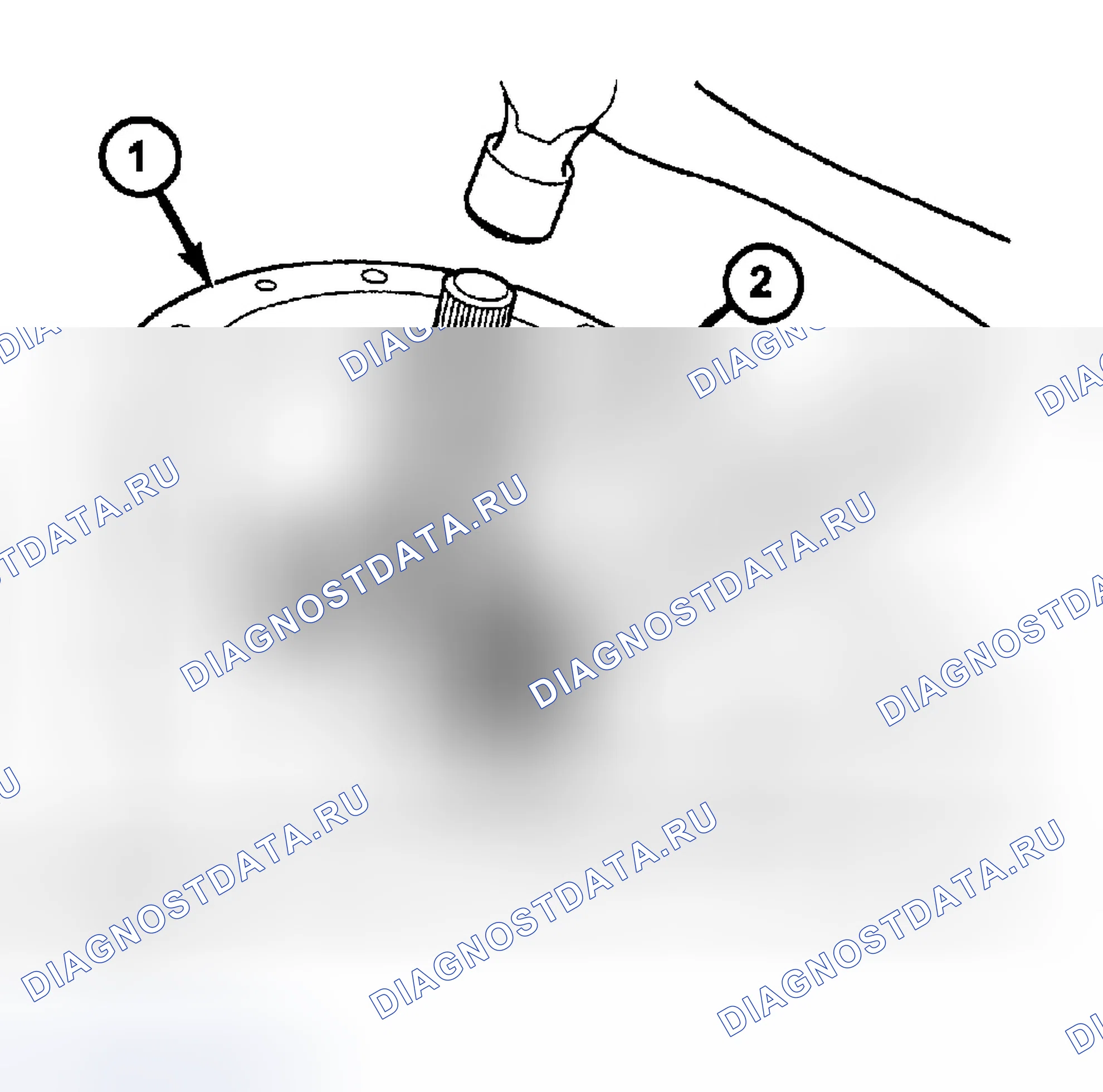 Рис. 454: ПОДШИПНИКИ И УПЛОТНЕНИЯ. Dodge Pickup R1500 