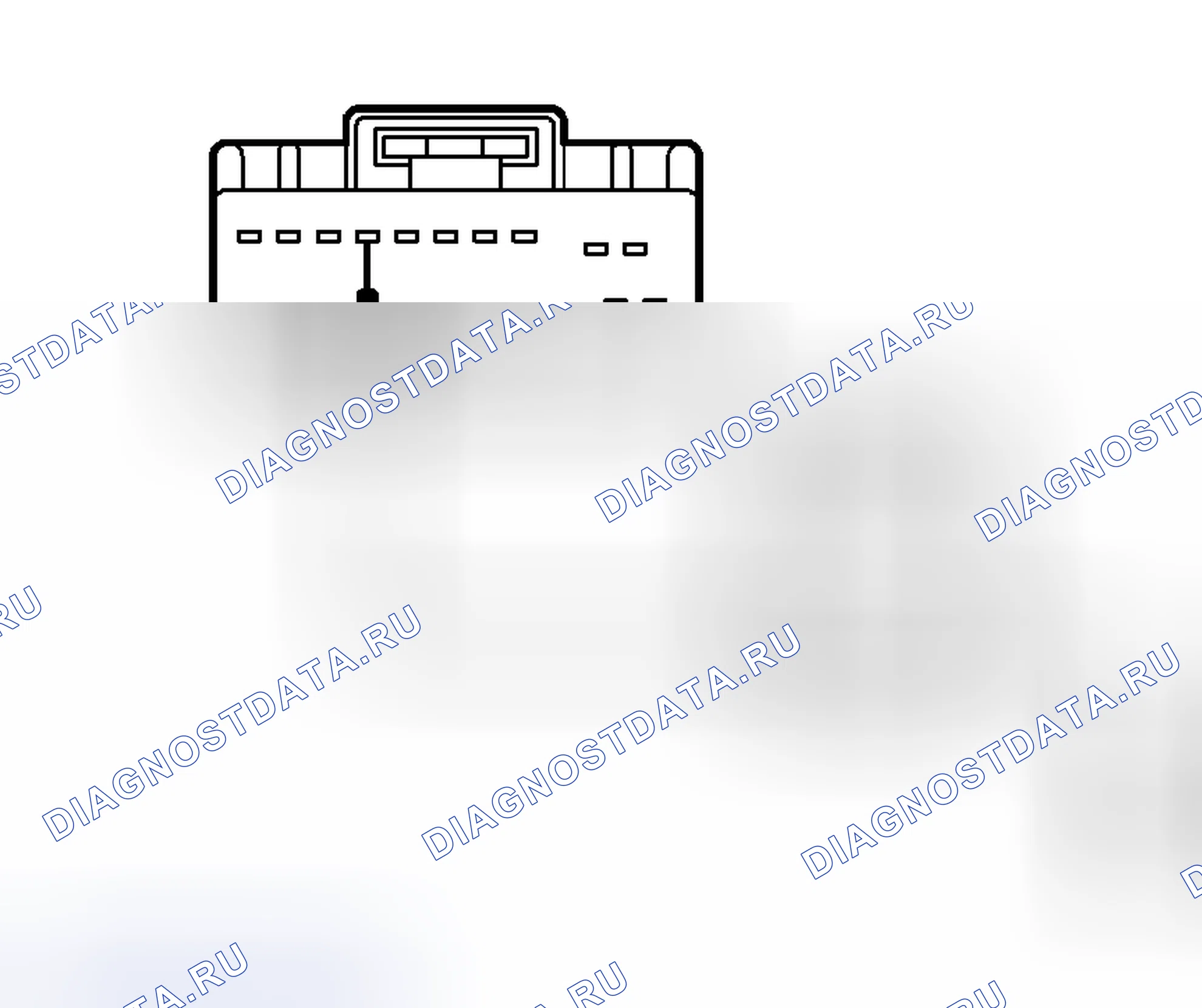 Рис. 20: ТОЧЕЧНОЕ ИСПЫТАНИЕ A: ВНУТРЕННИЕ ЛАМПЫ НЕ РАБОТАЮТ. Hyundai Porter IV