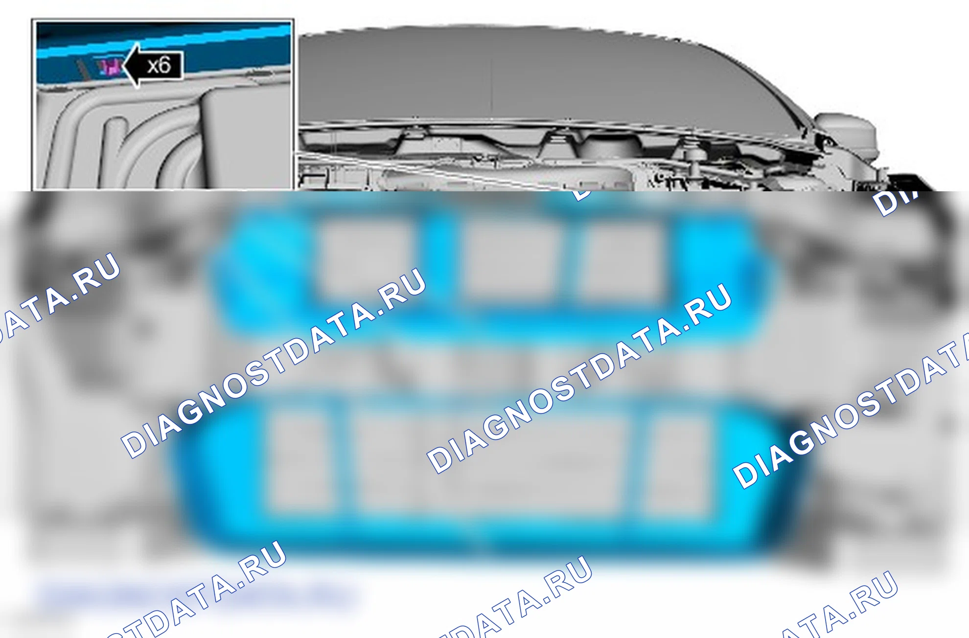 Как снять и установить активные жалюзи радиатора. Ford Grand C-MAX II рестайлинг