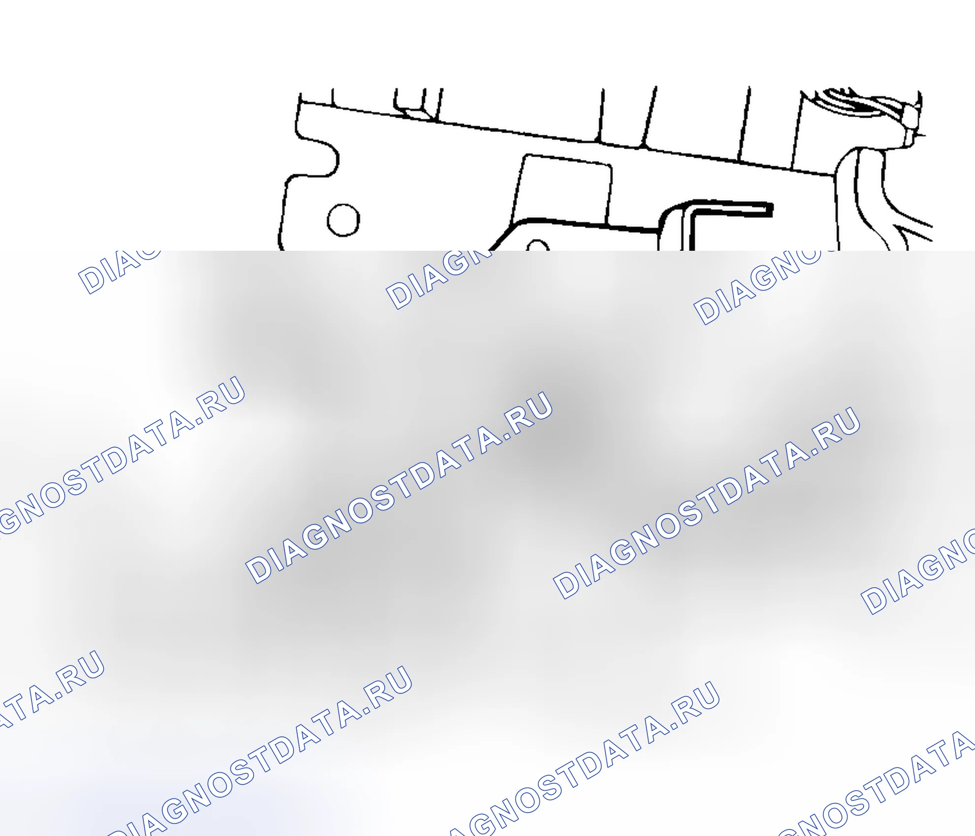 Рис. 412: > > C < < УСТАНОВКА НАТЯЖНОГО УСТРОЙСТВА РЕМНЯ ГРМ. Mitsubishi Lancer IX рестайлинг