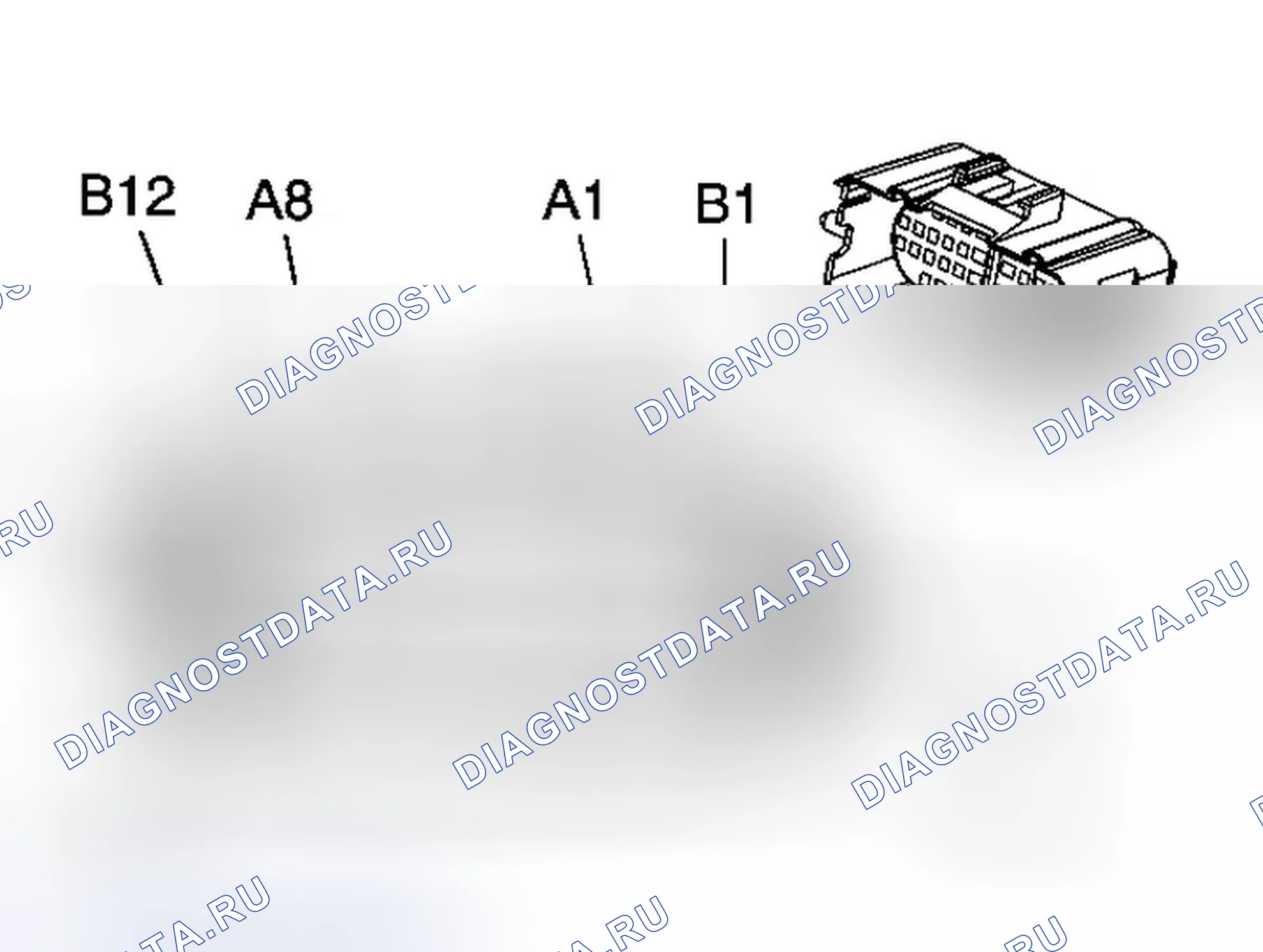 Рис. 20: C304 Привязные ремни к кабельным жгутам ввода / вывода. Chevrolet TrailBlazer I рестайлинг