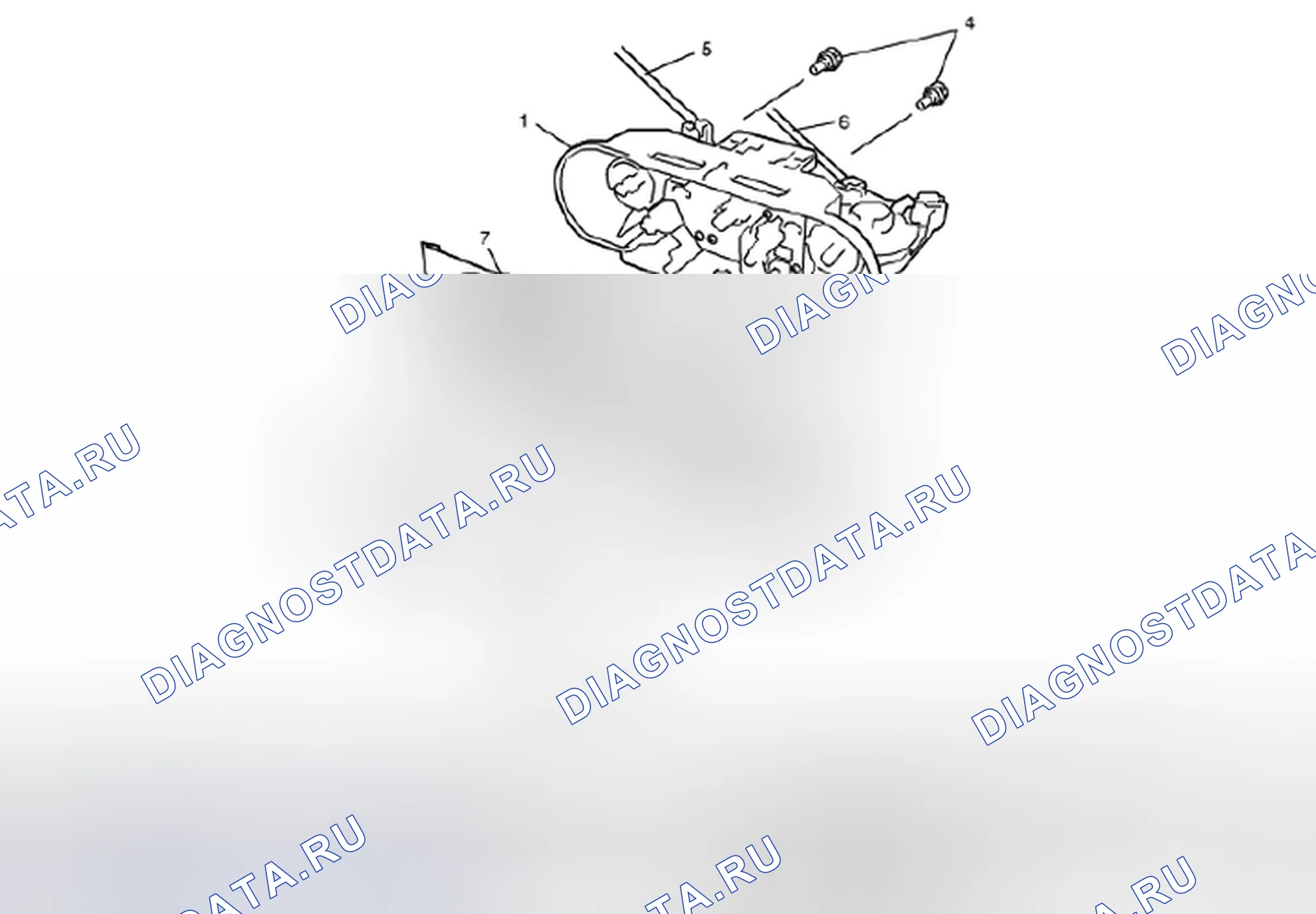 Рис. 108: Компоненты блока управления ОВКВ. Suzuki SX4 I
