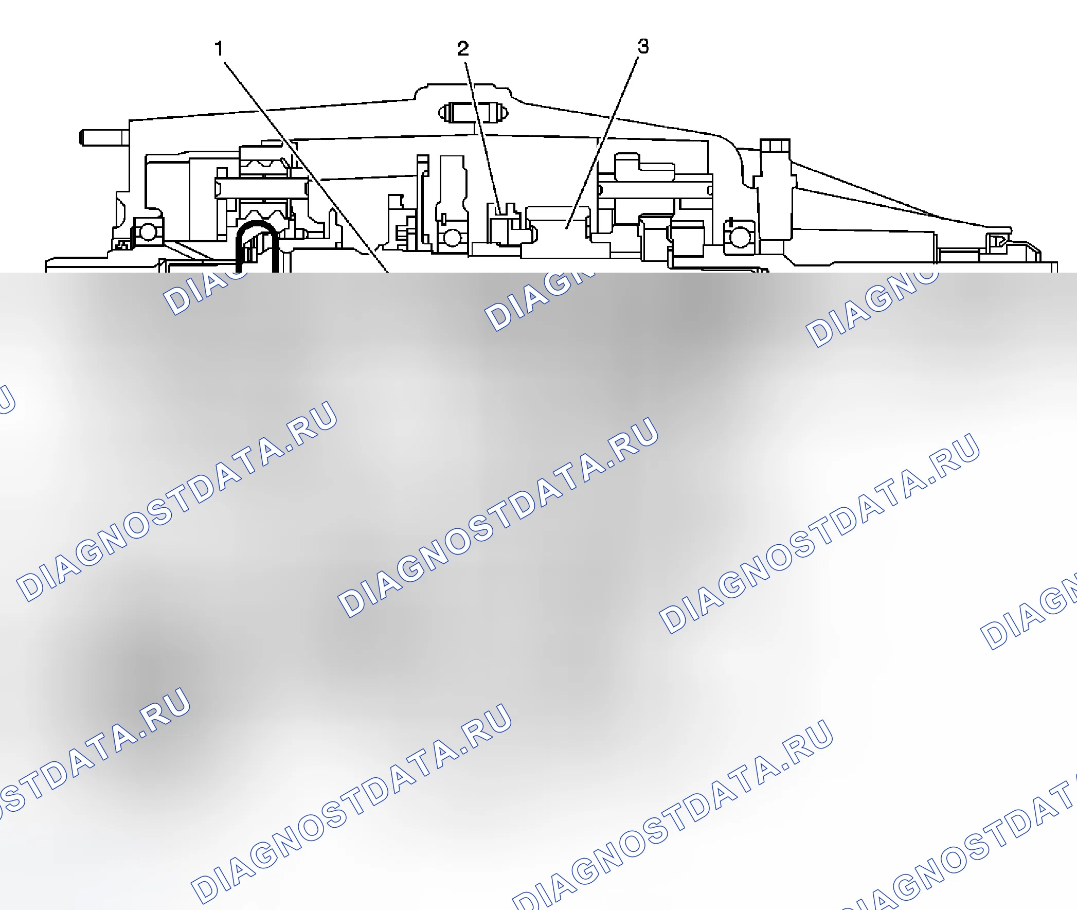 Рис. 40: Поток мощности в режиме блокировки 4HI. Hummer H3 I