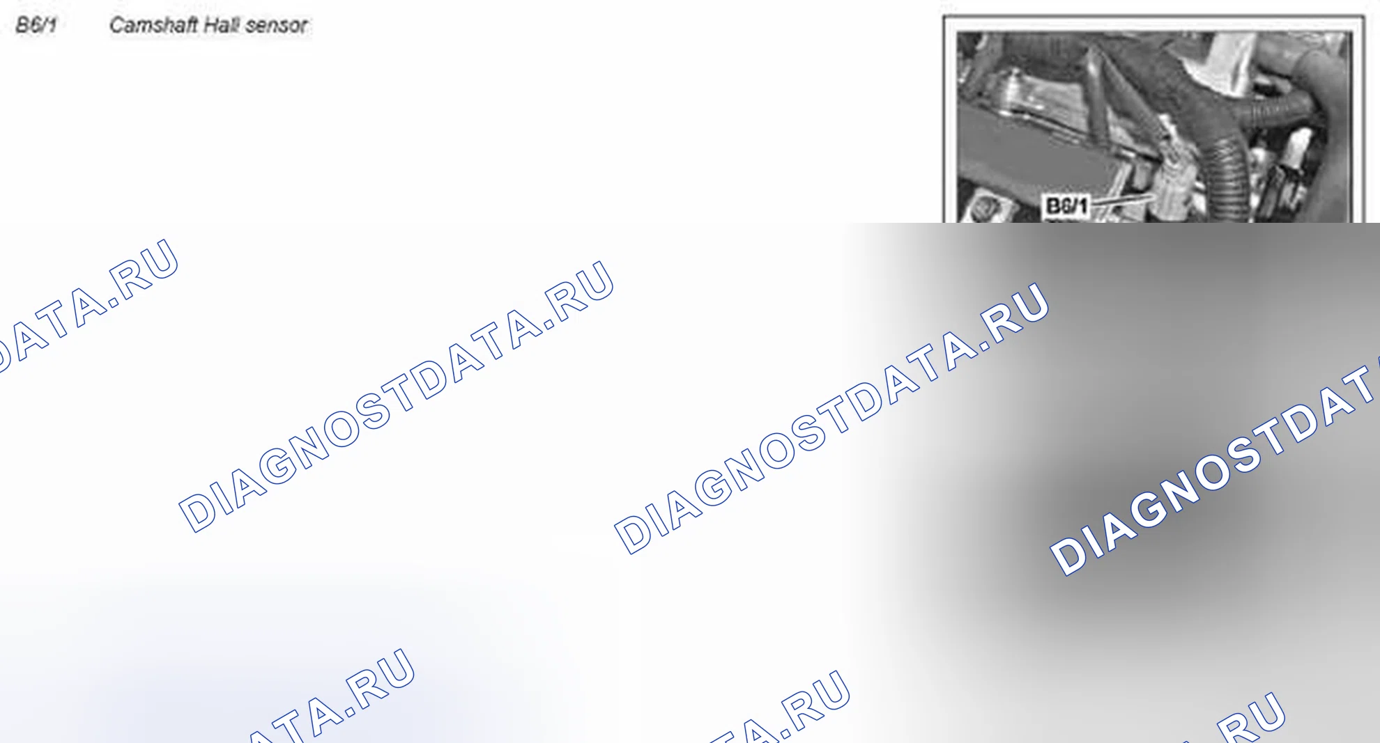 Рис. 49: Описание компонентов датчика Холла распределительного вала - GF07.04-P-6020MCC. Kia Soul I