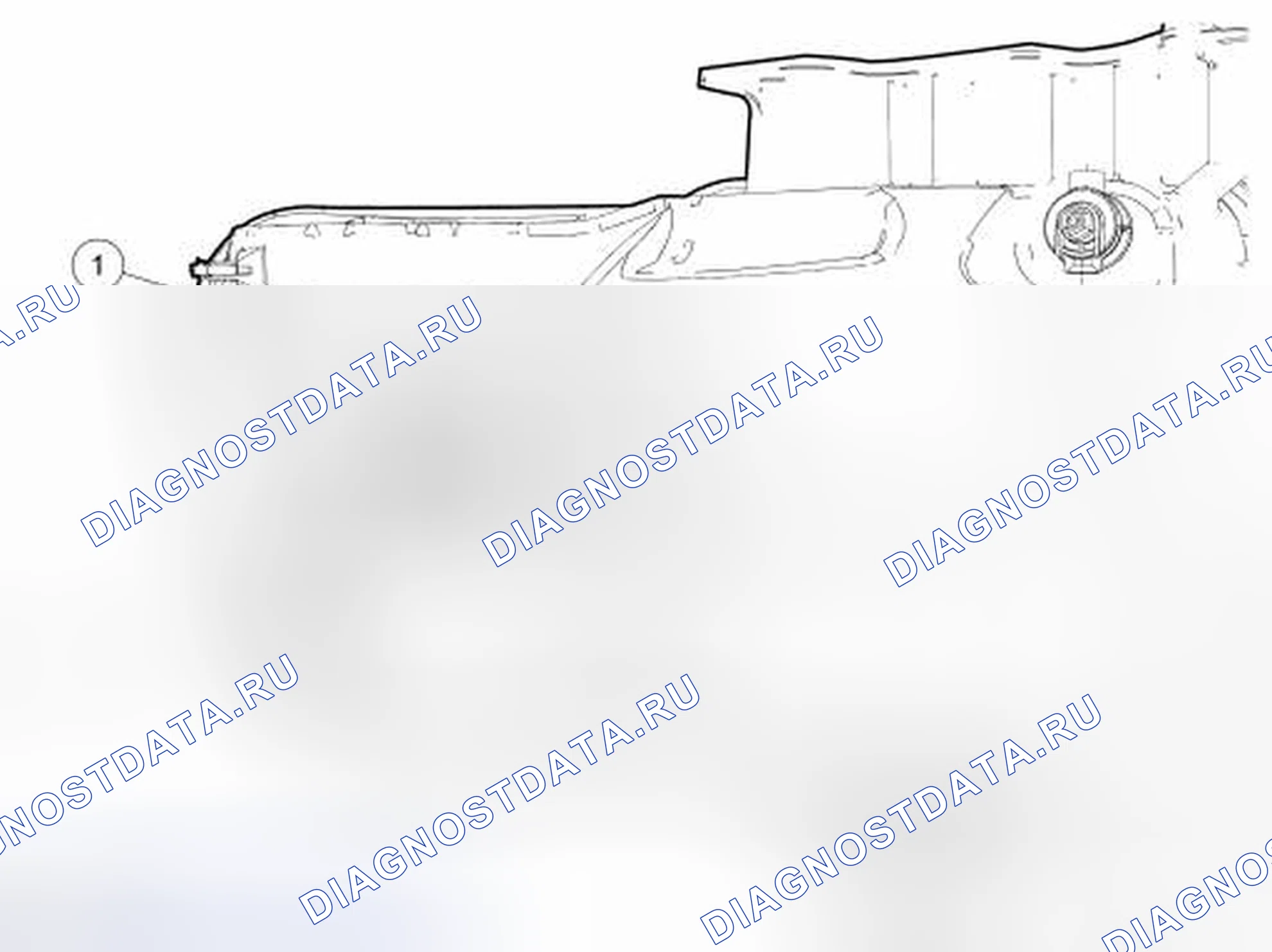 Рис. 123: Лампа фары - галогенная. Ford F-150 XII