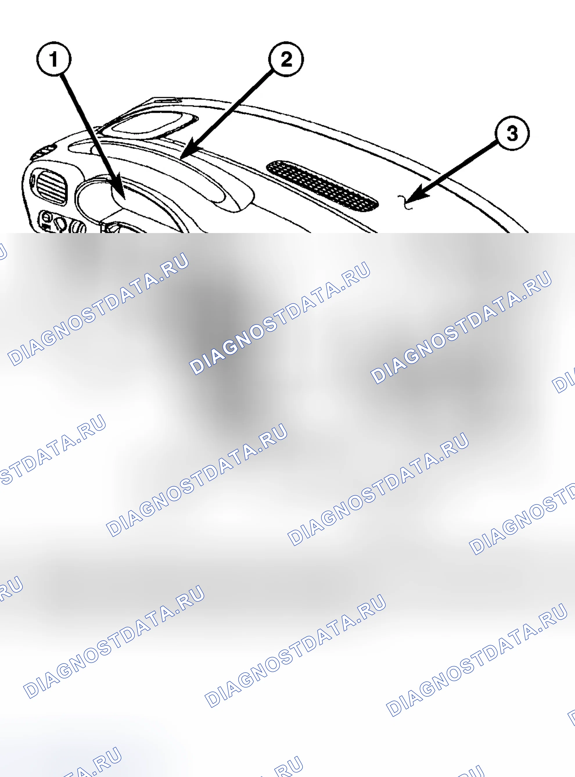 Рис. 28: ДЕМОНТАЖ. Dodge Grand Caravan IV