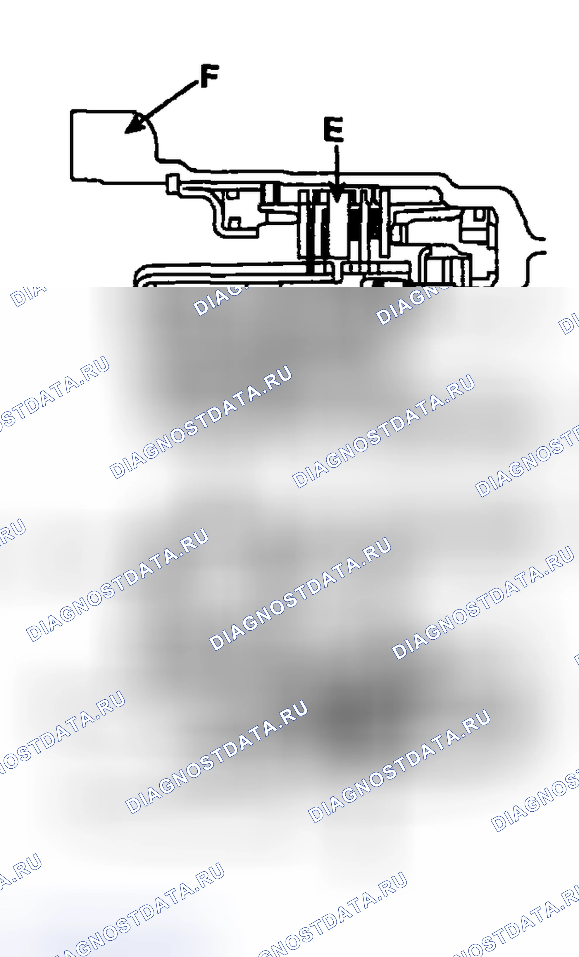 Рис. 300: ТОРМОЗ ЗАДНЕГО ХОДА И ВТОРОЙ ТОРМОЗ. Haval Chitu I