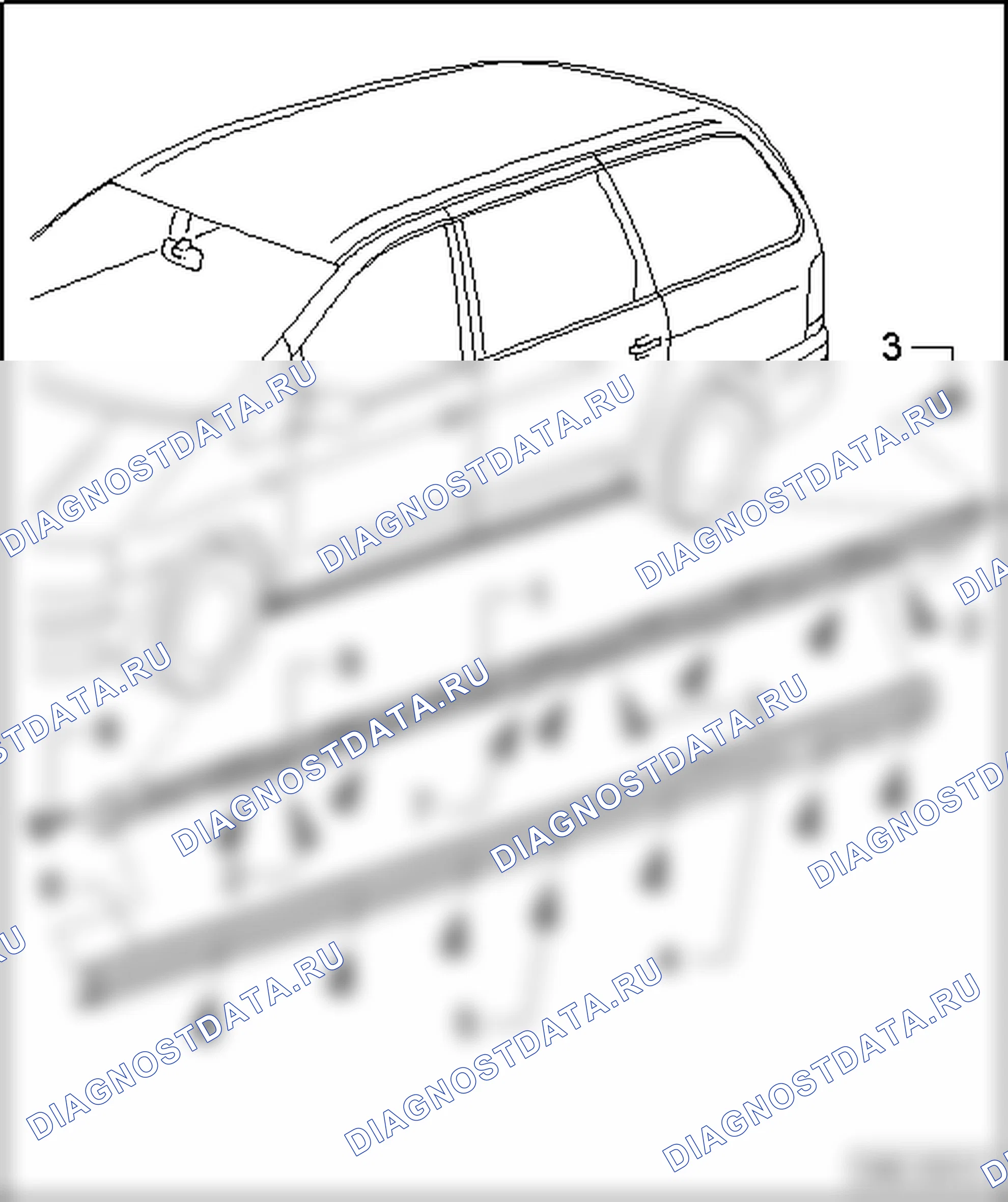 Пресс-формы и накладки. SEAT Alhambra I