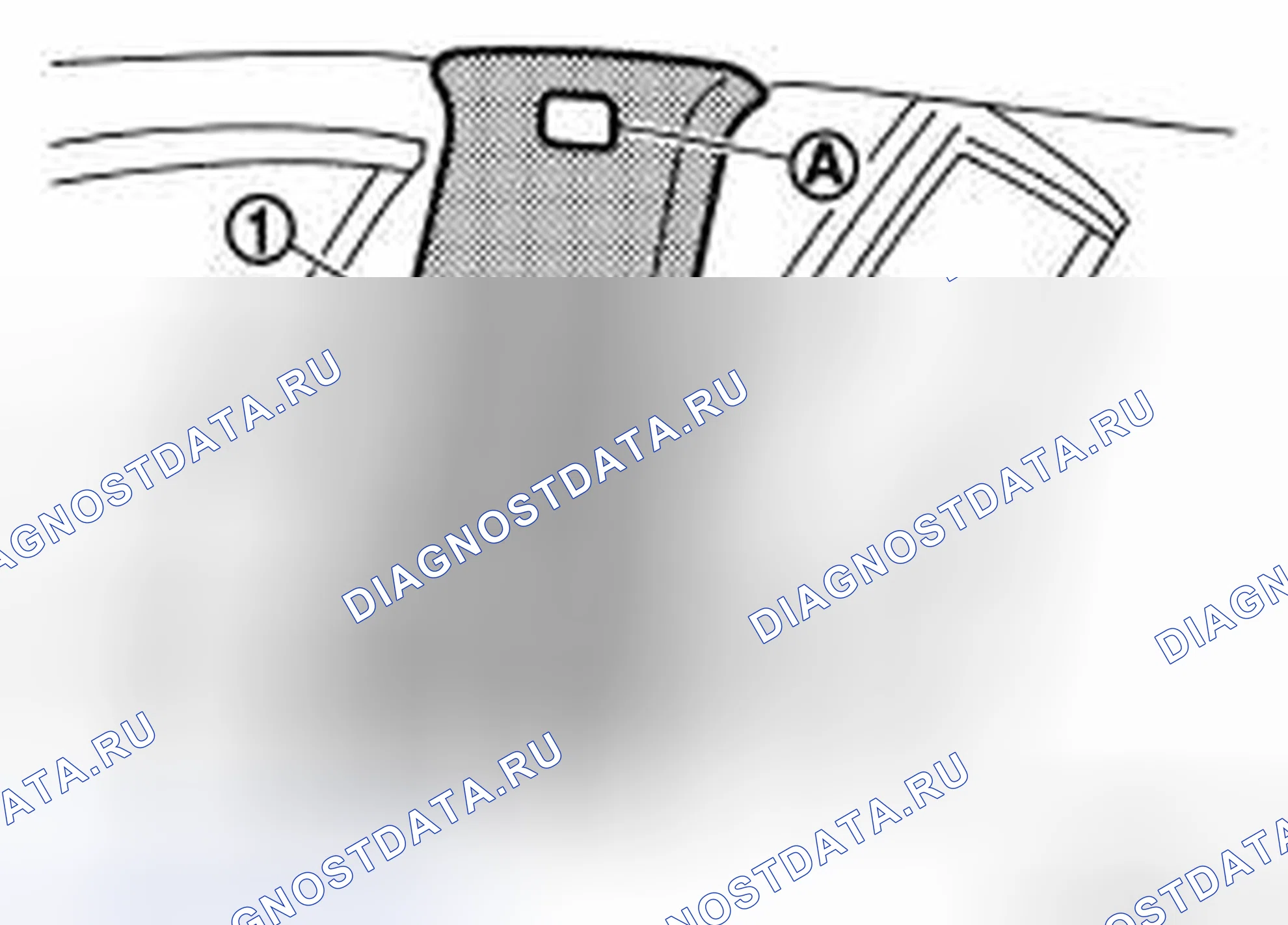 Рис. 92: ВЕРХНИЙ ГАРНИР ЦЕНТРАЛЬНОЙ СТОЙКИ. Honda Inspire I
