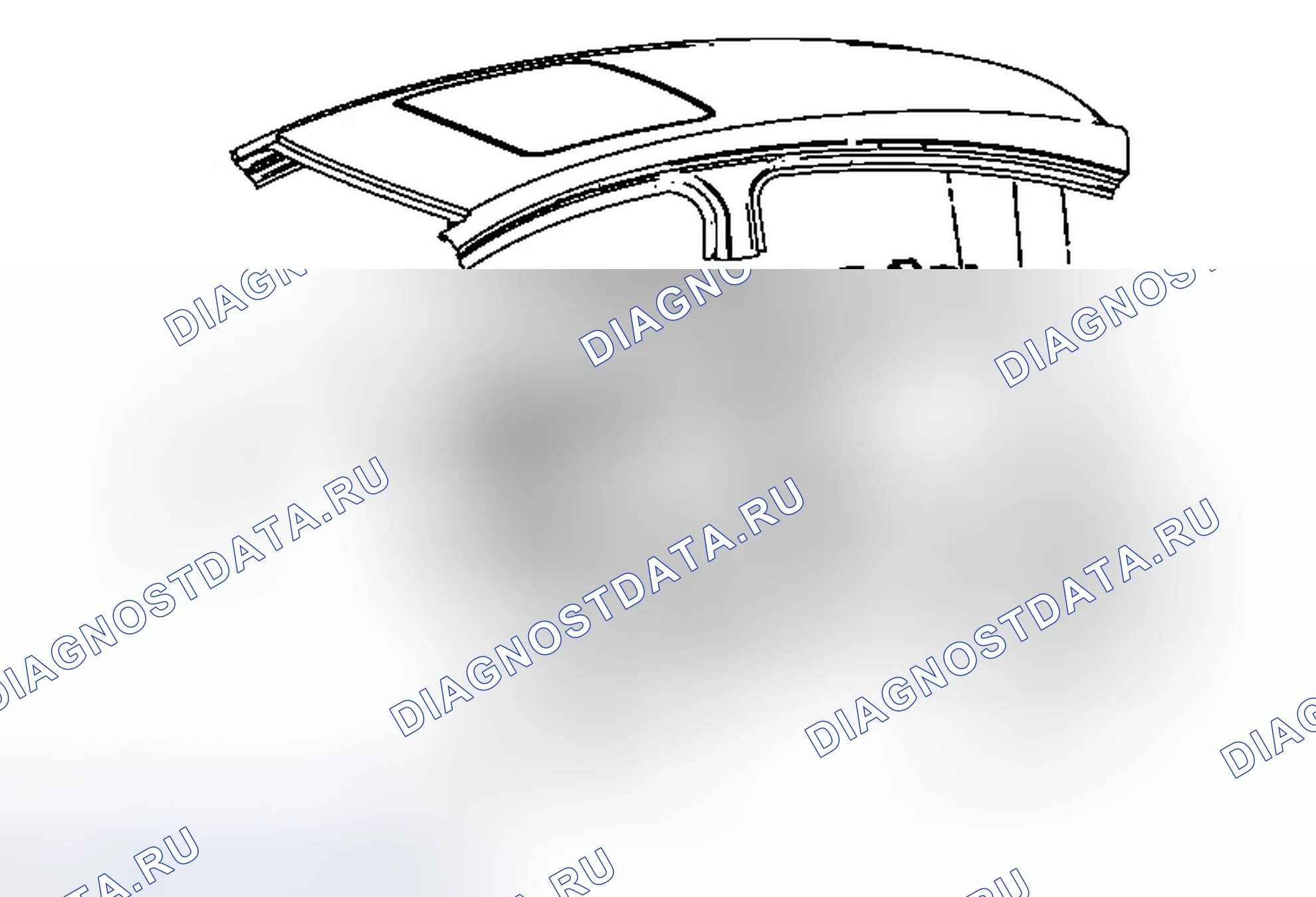 Рис. 4: Замена облицовочной панели (с люком). Chevrolet Cruze I рестайлинг