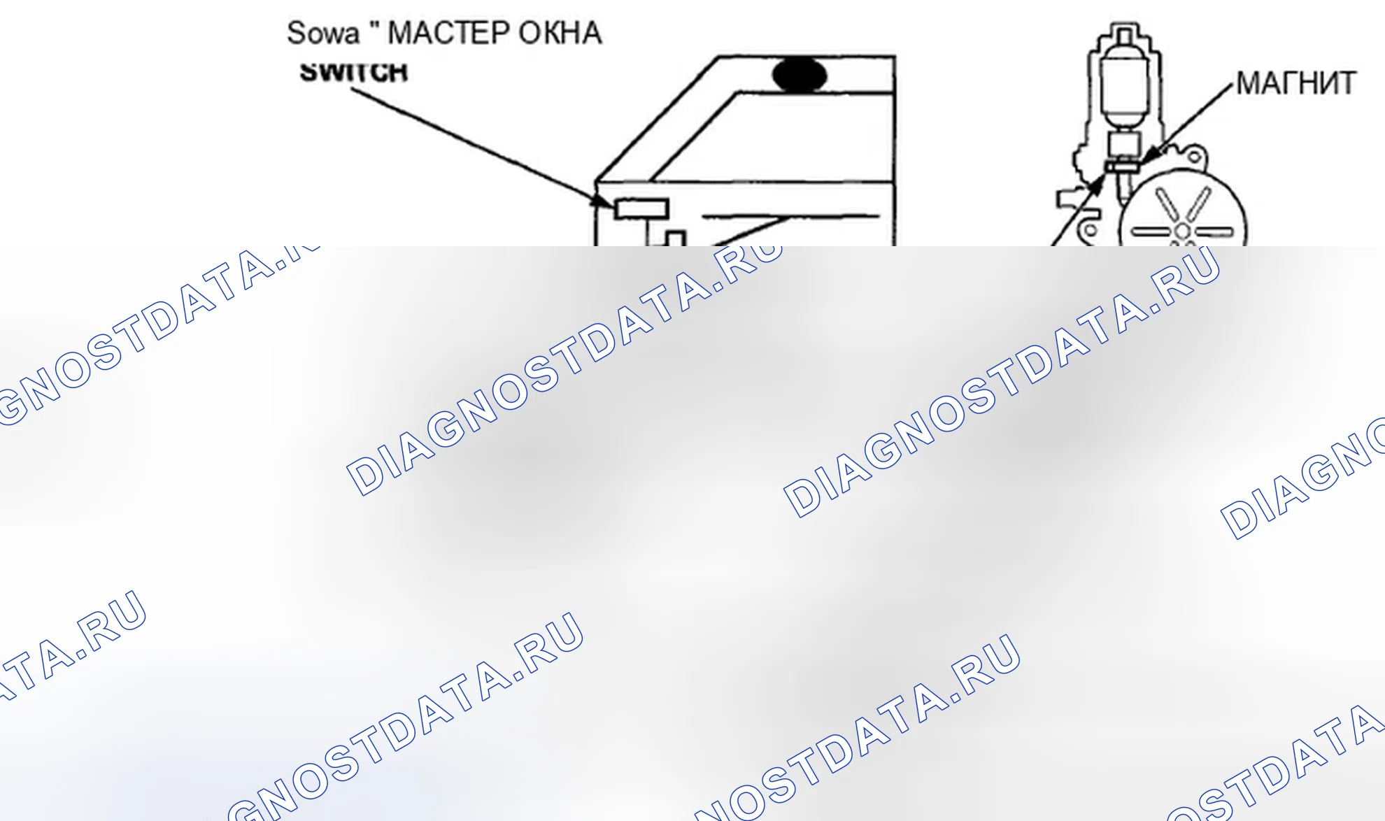 Рис. 2: Автоматическое реверсирование. Honda CR-V III рестайлинг