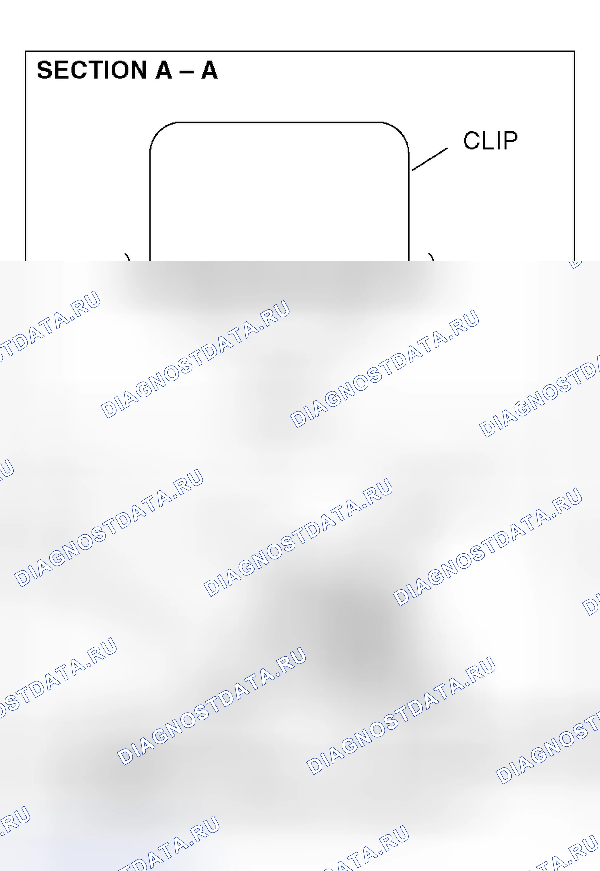 Рис. 43: < < A > > СНЯТИЕ ЗАЖИМА. Honda Envix I