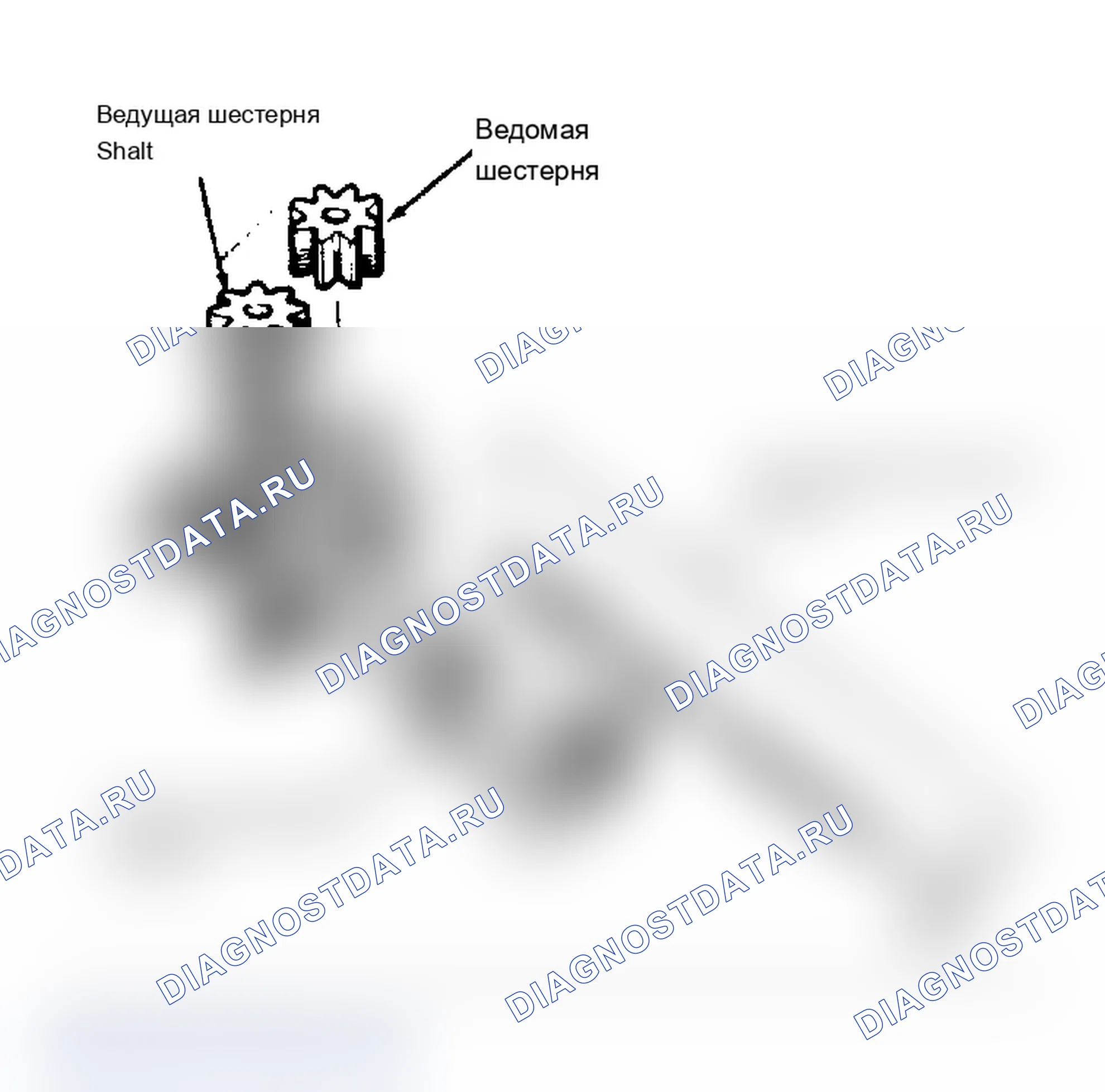 Рис. 22: Вид маслонасоса двигателя 2.2L разобранном виде. Chrysler New Yorker XII